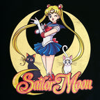 Zdjęcie produktu Sailor Moon - Koszulka z pozą dla kobiet, czarna