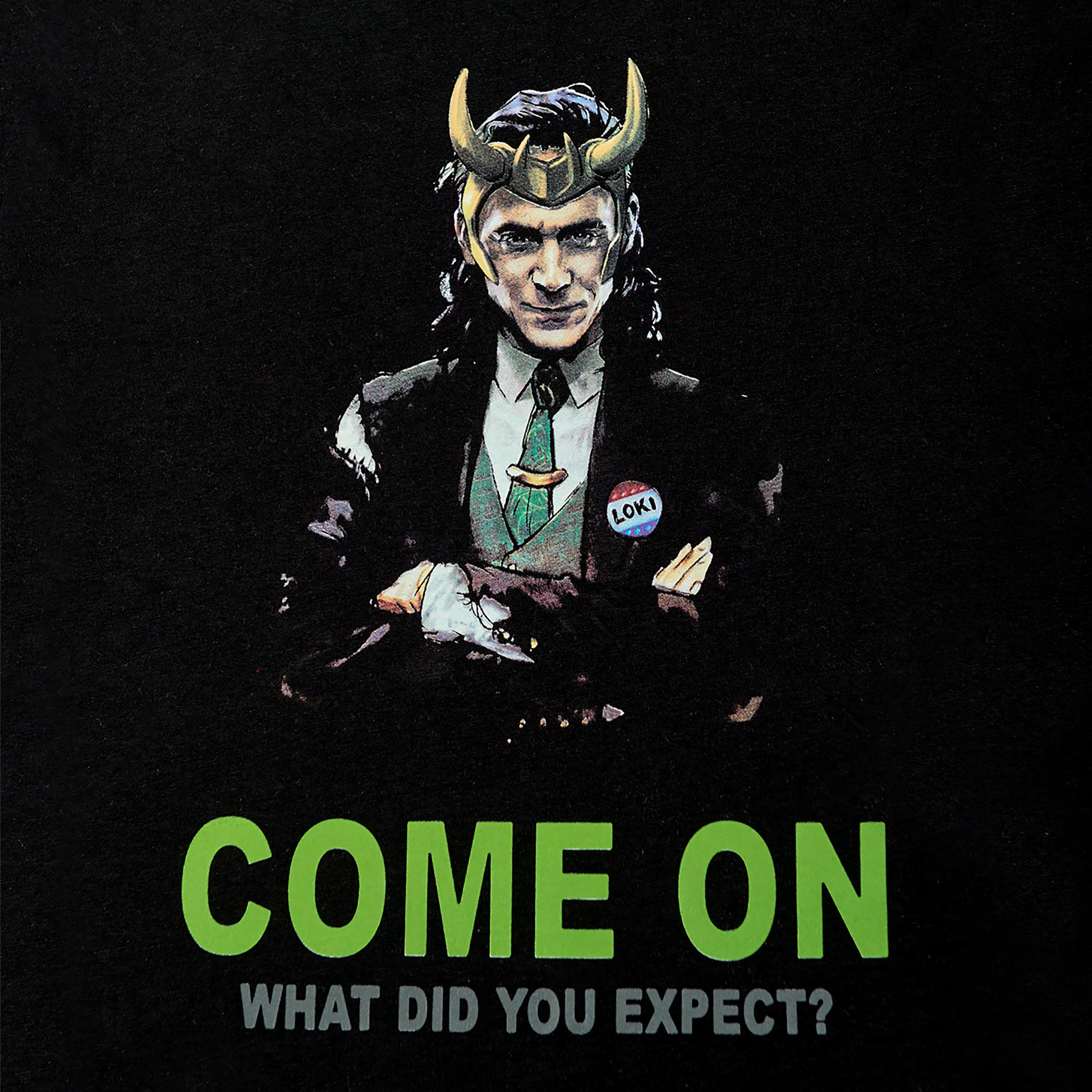 Zdjęcie produktu Loki - Come on T-Shirt czarny