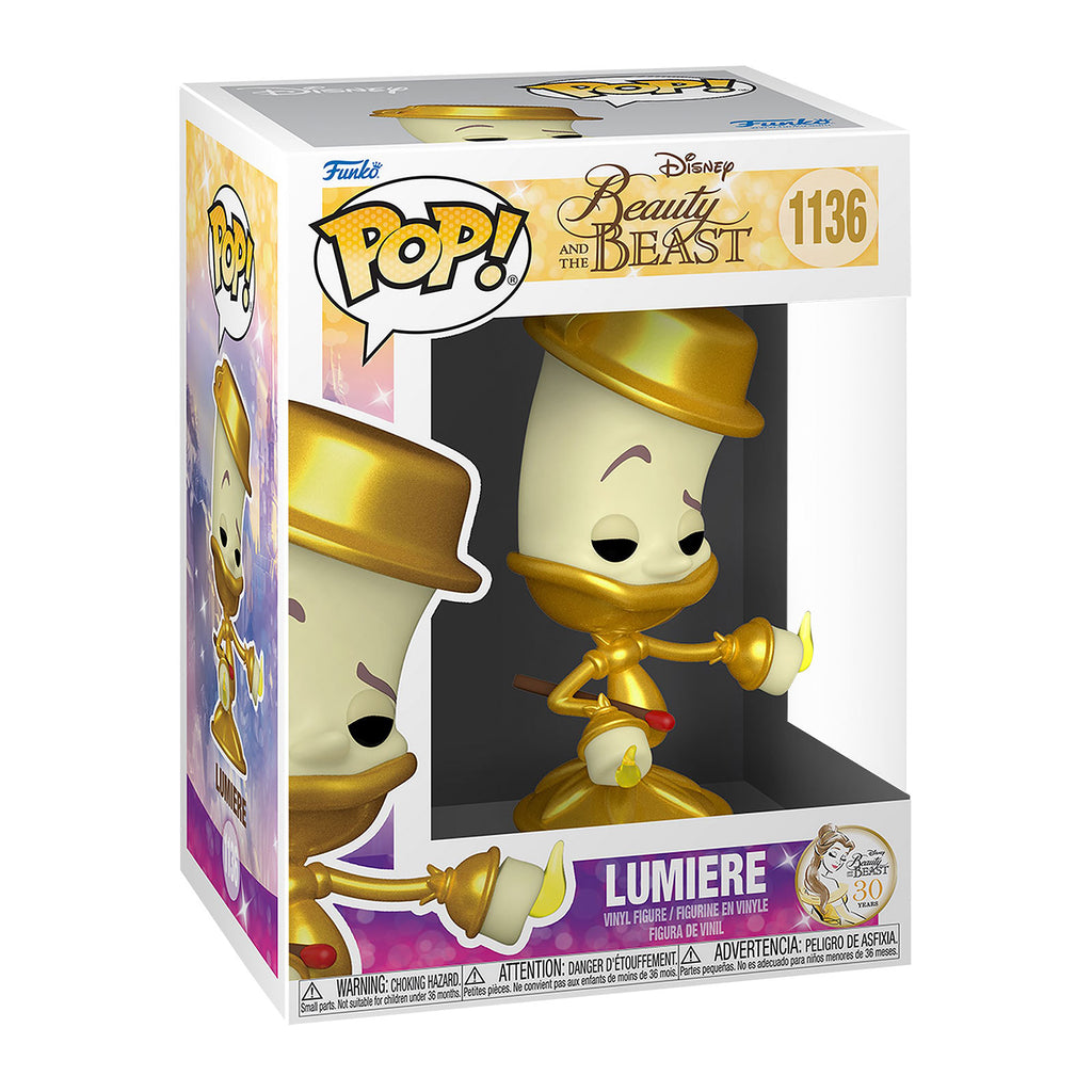 Zdjęcie produktu Piękna i Bestia - Figurka Funko Pop Lumiere