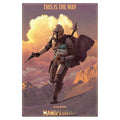 Product image Mandalorian on the Run Maxi Poster - Star Wars The Mandalorian