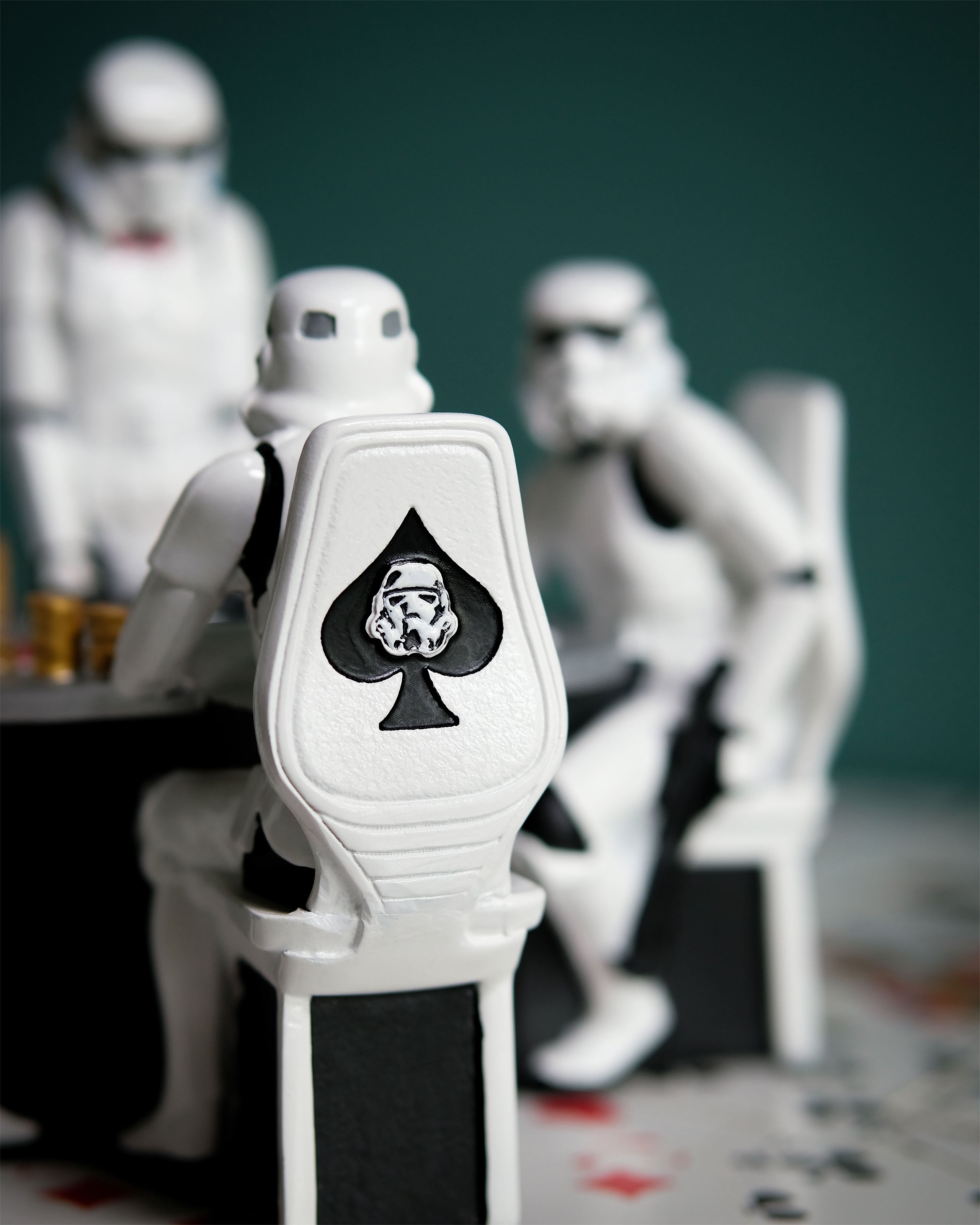 Zdjęcie produktu Oryginalny Stormtrooper Poker Face Diorama