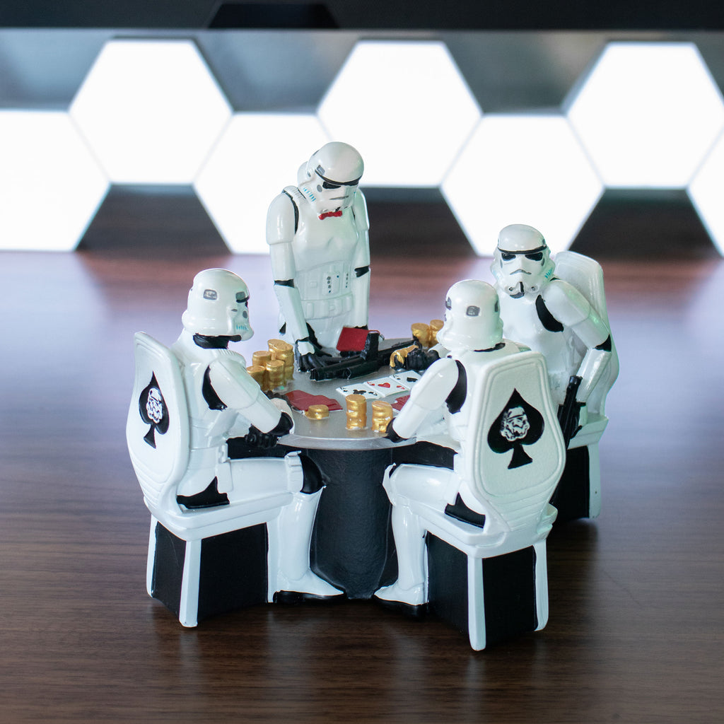 Zdjęcie produktu Oryginalny Stormtrooper Poker Face Diorama