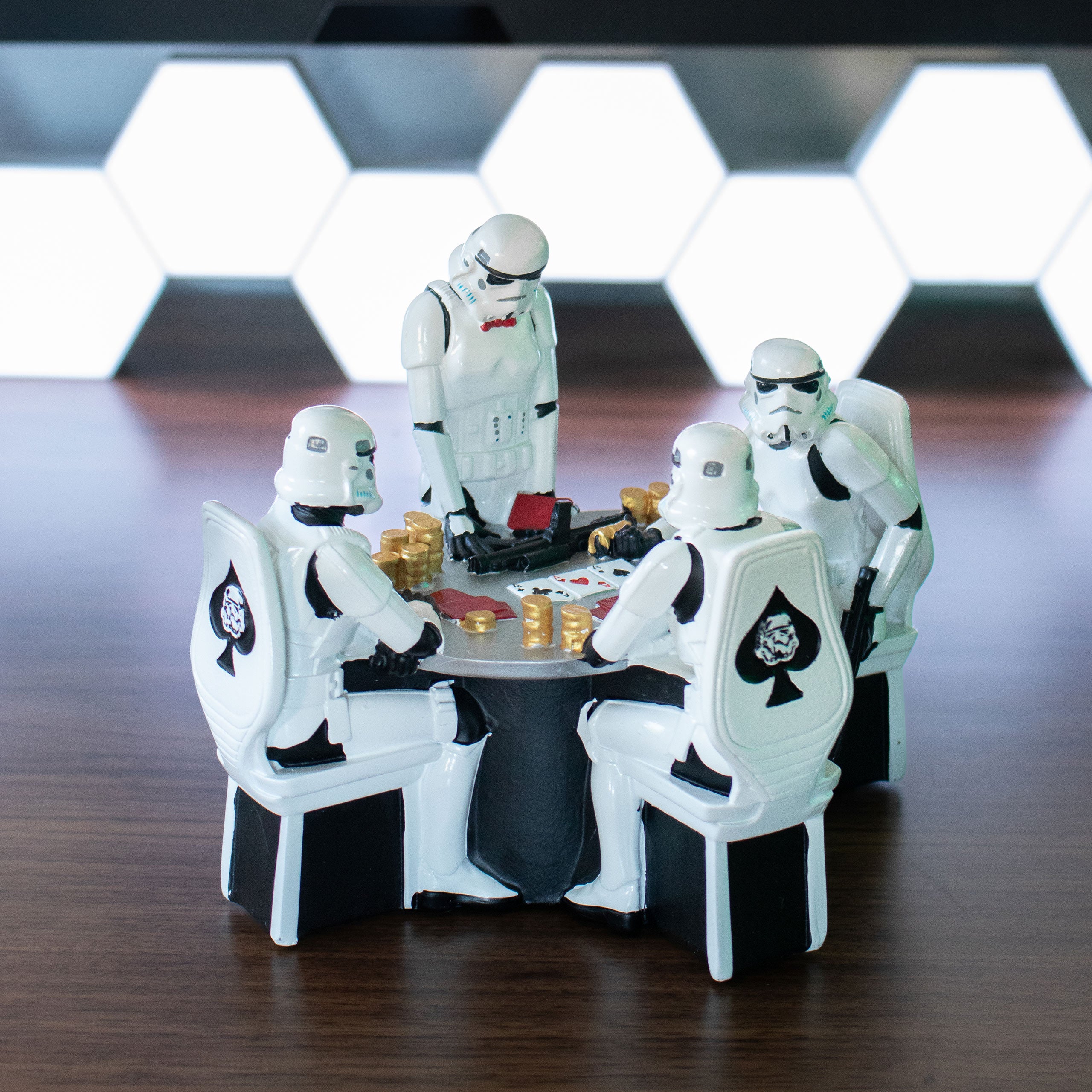 Zdjęcie produktu Oryginalny Stormtrooper Poker Face Diorama