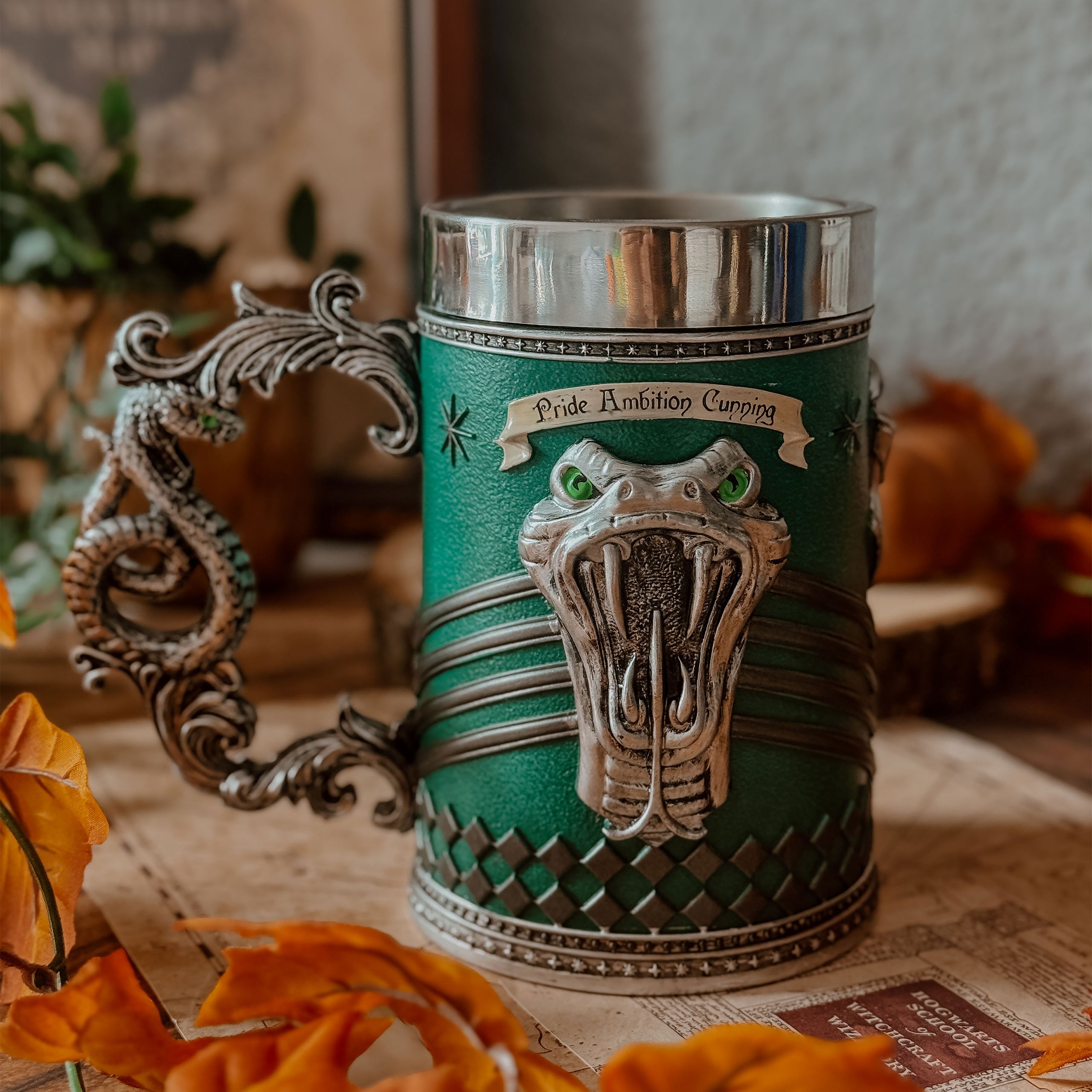 Zdjęcie produktu Harry Potter - Slytherin Logo Kufel deluxe