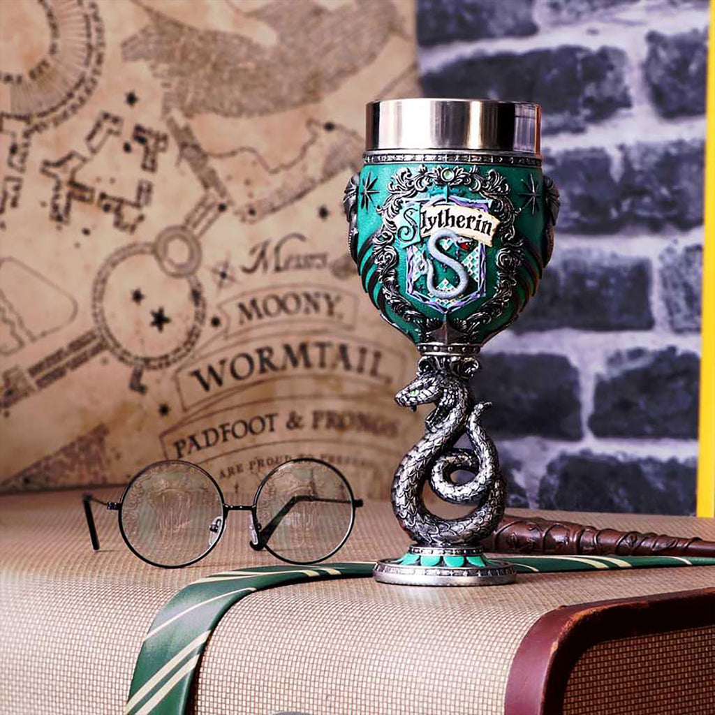Zdjęcie produktu Harry Potter - Kielich deluxe z logo Slytherinu