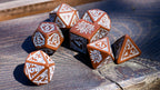 Zdjęcie produktu Wiedźmin - Geralt Towarzysz Płotki RPG Zestaw Kości 7-częściowy z monetą kolekcjonerską
