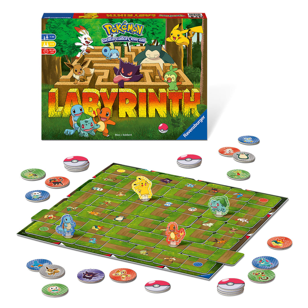 Zdjęcie produktu Pokemon - Szalony Labirynt Gra Planszowa