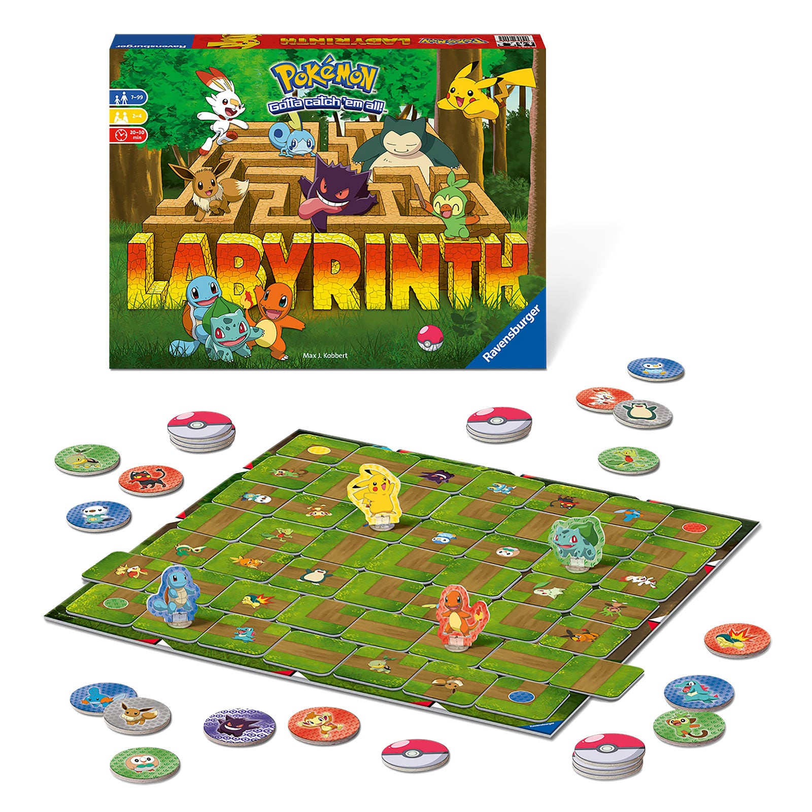 Zdjęcie produktu Pokemon - Szalony Labirynt Gra Planszowa