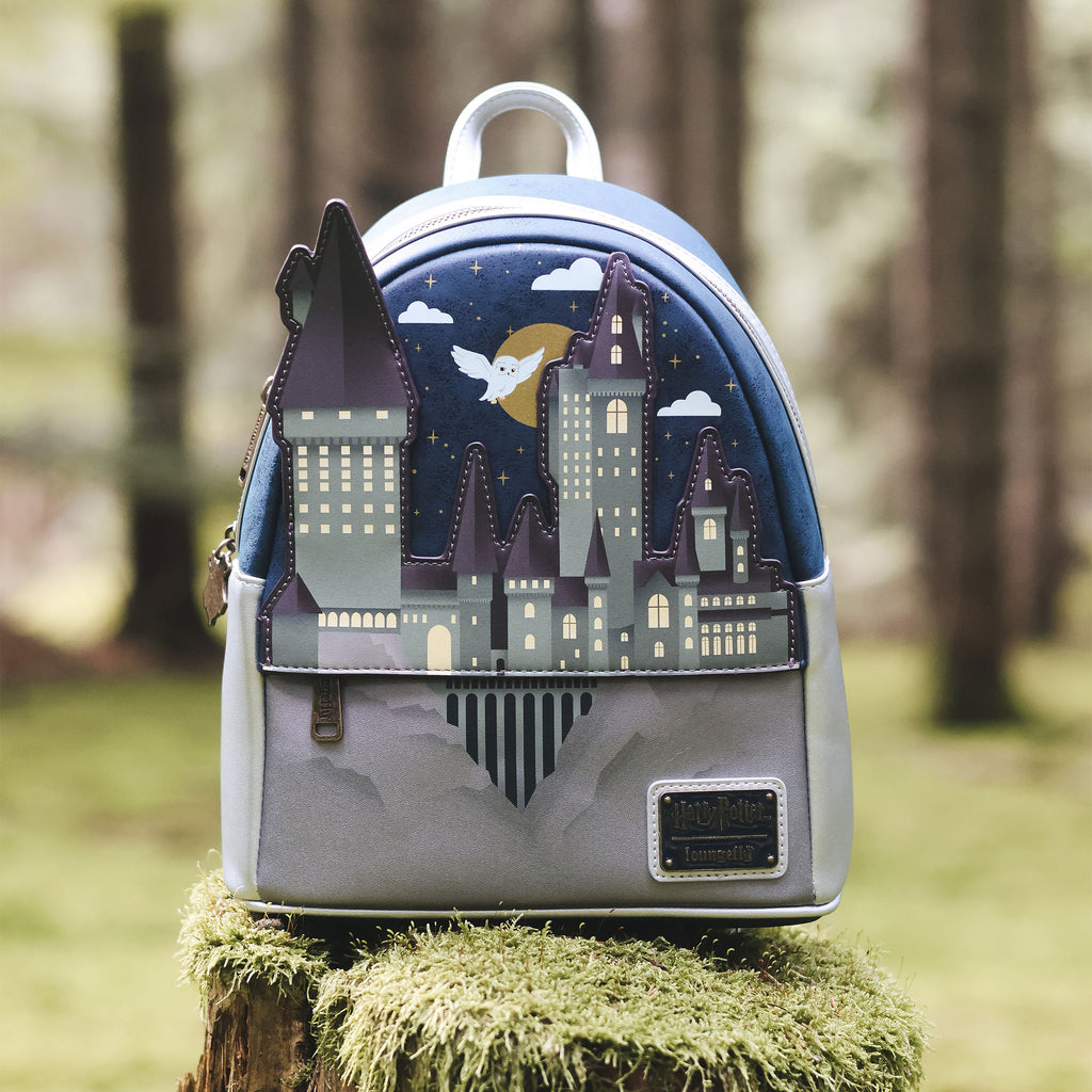 Zdjęcie produktu Harry Potter - Mini plecak z zamkiem Hogwart