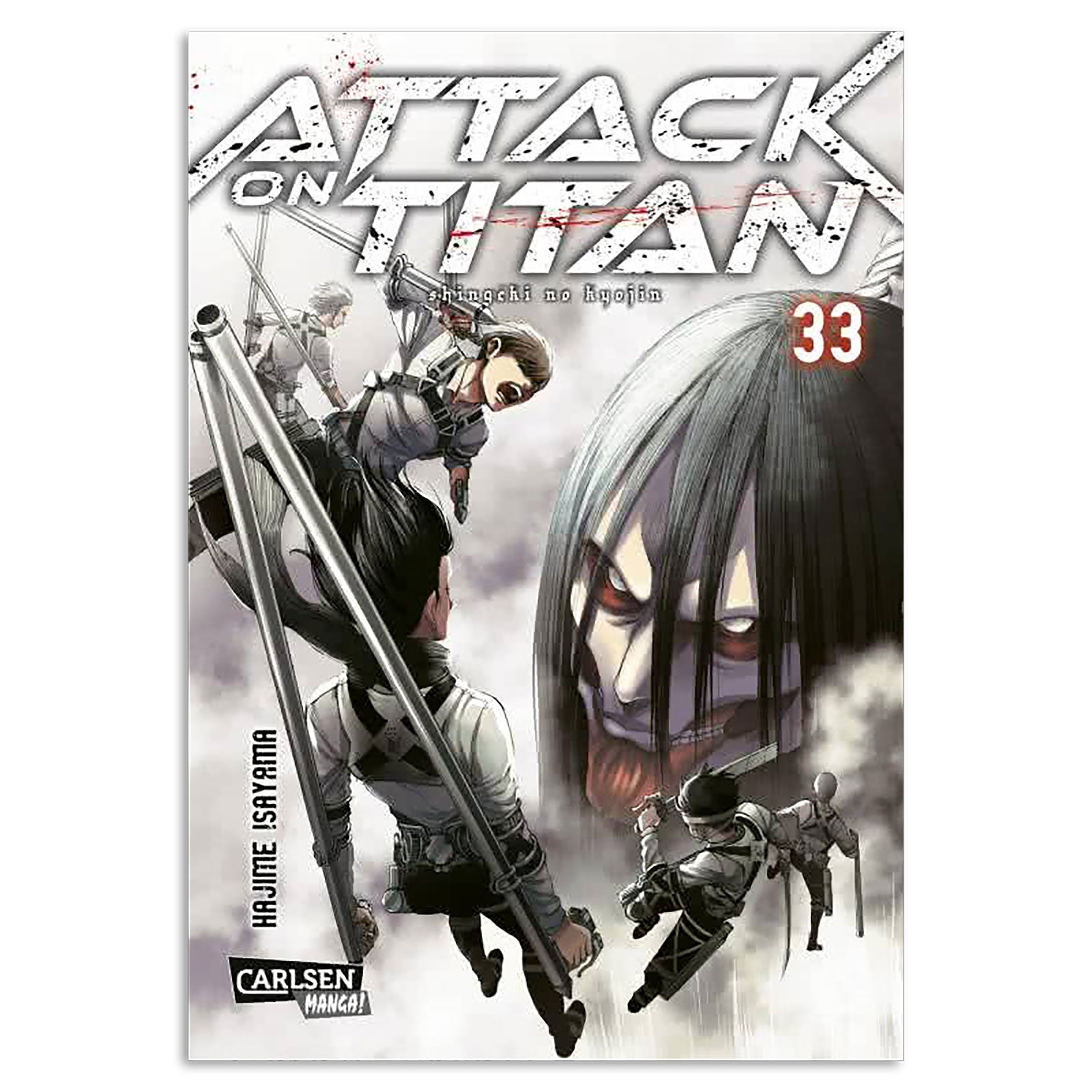 Zdjęcie produktu Attack on Titan - Tom 33 Książka kieszonkowa