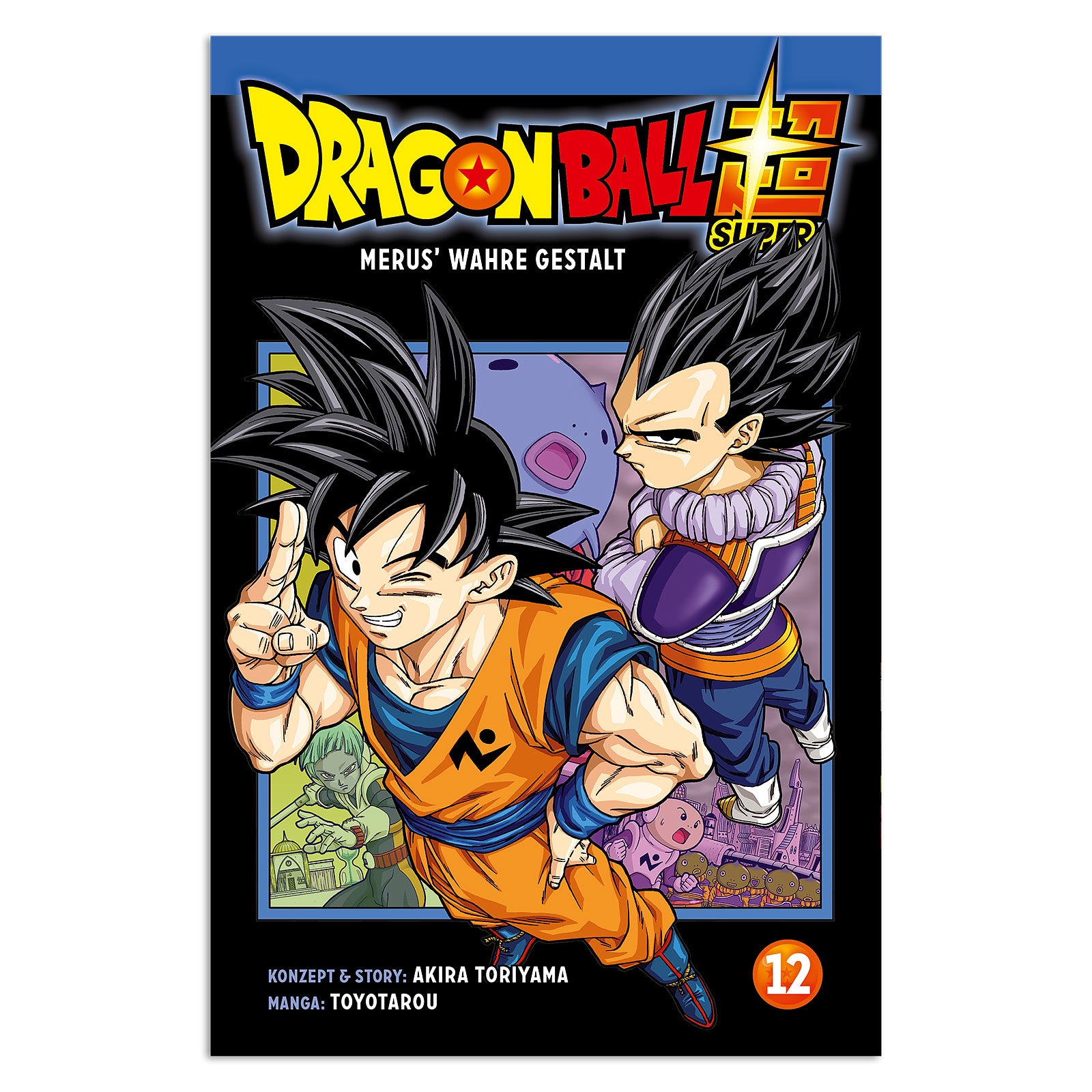 Zdjęcie produktu Dragon Ball Super - Prawdziwa forma Merusa Tom 12 Książka w miękkiej oprawie