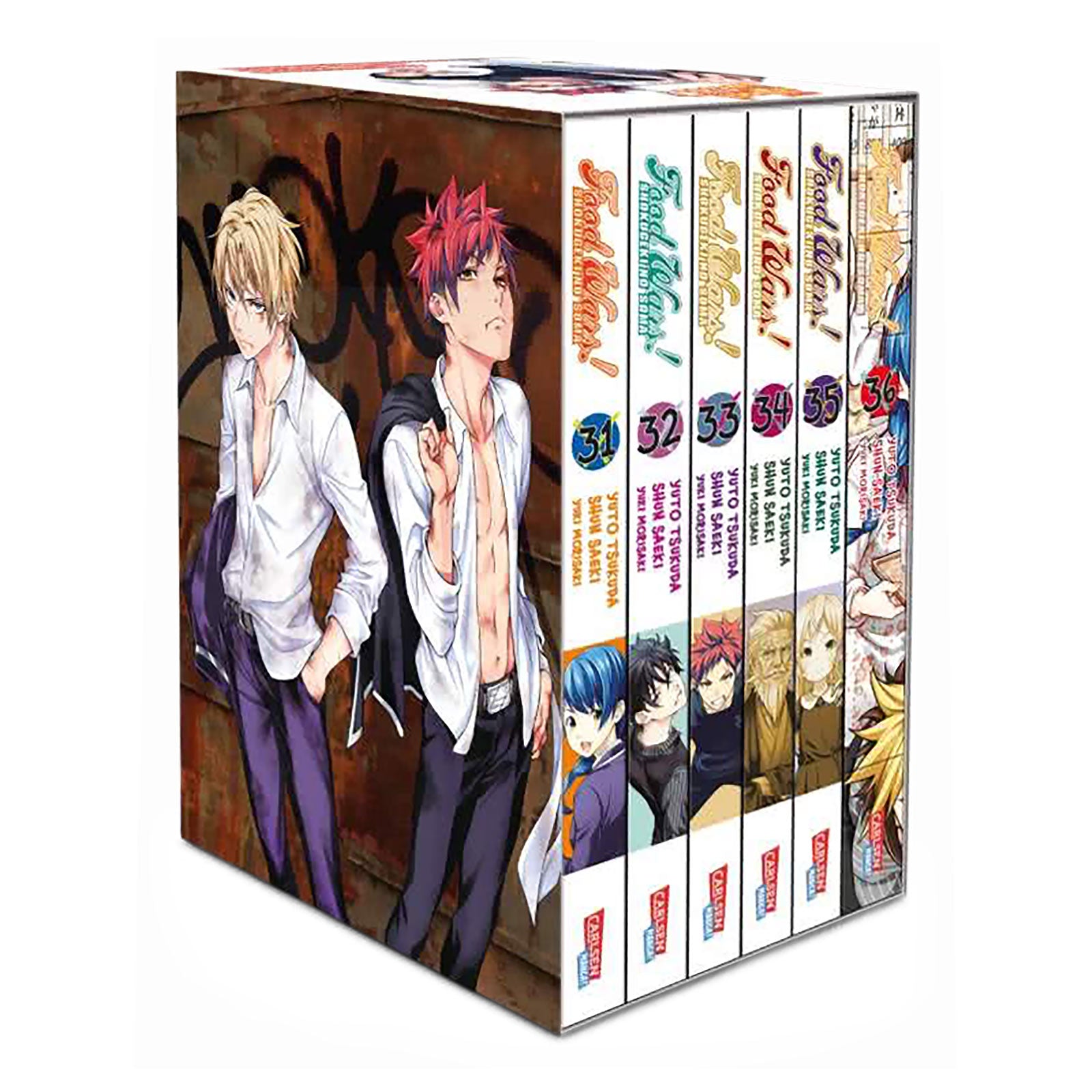 Product image Food Wars - Shokugeki No Soma Volume 31-36 in Collector's Box with Extra