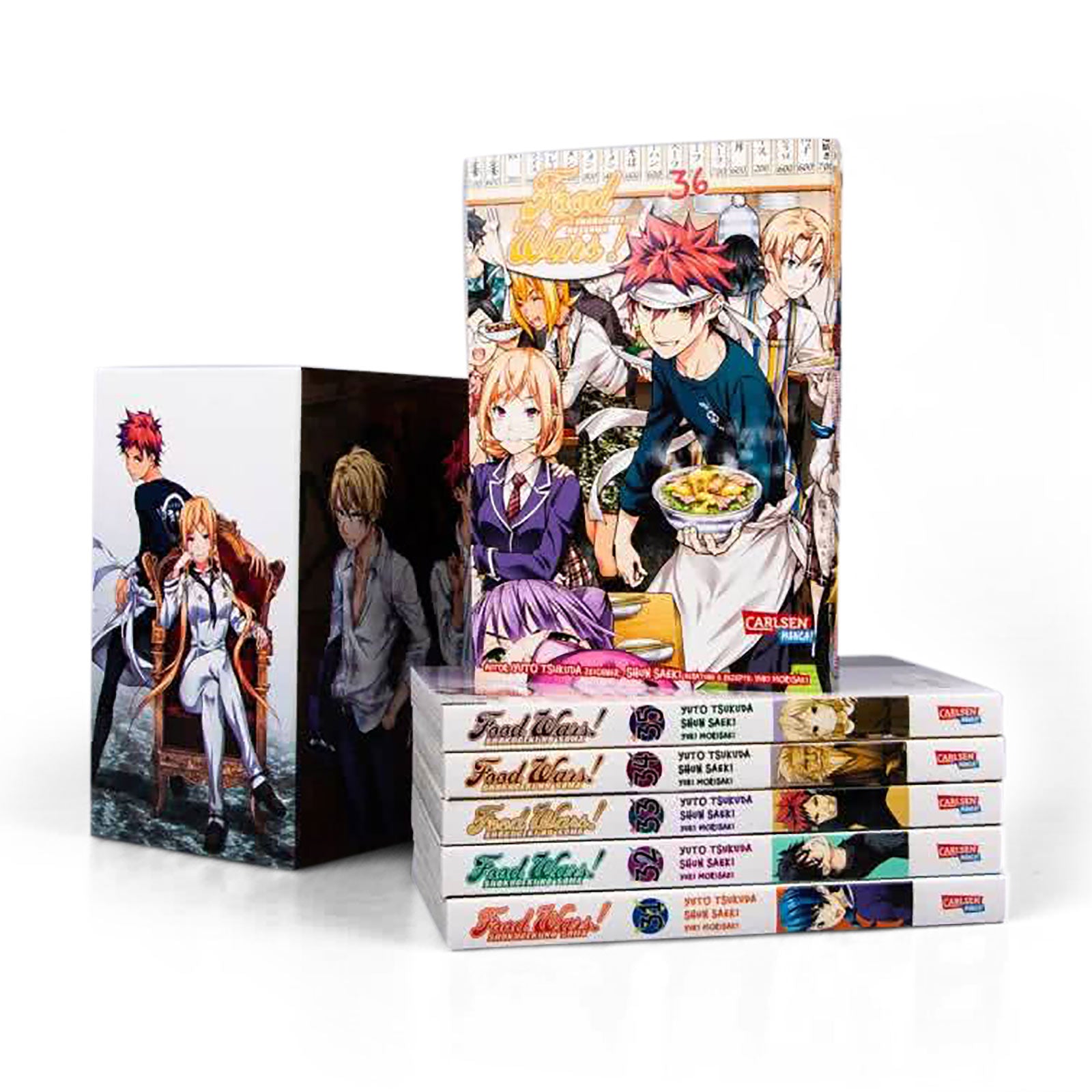 Product image Food Wars - Shokugeki No Soma Volume 31-36 in Collector's Box with Extra
