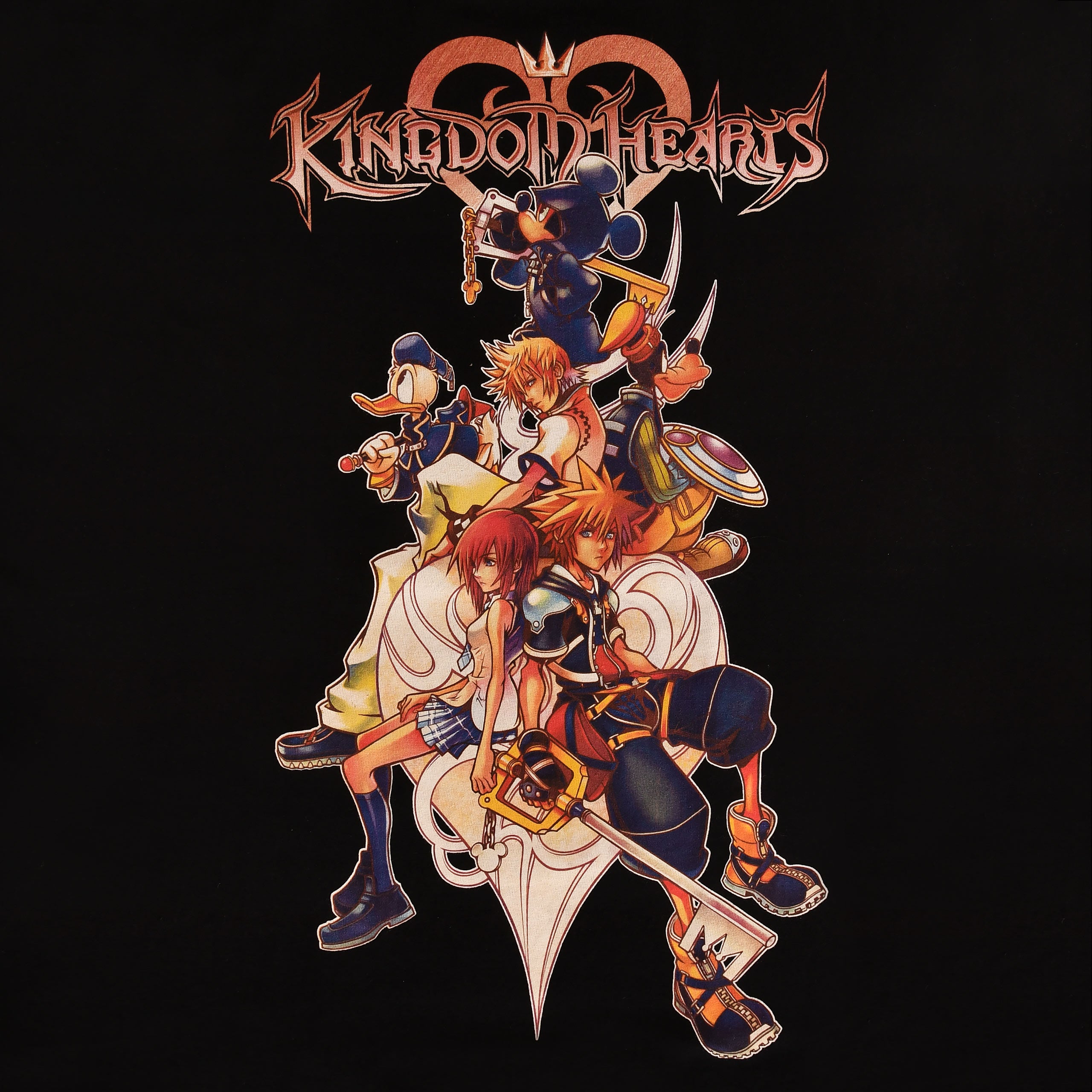 Zdjęcie produktu Kingdom Hearts - Family T-Shirt czarne