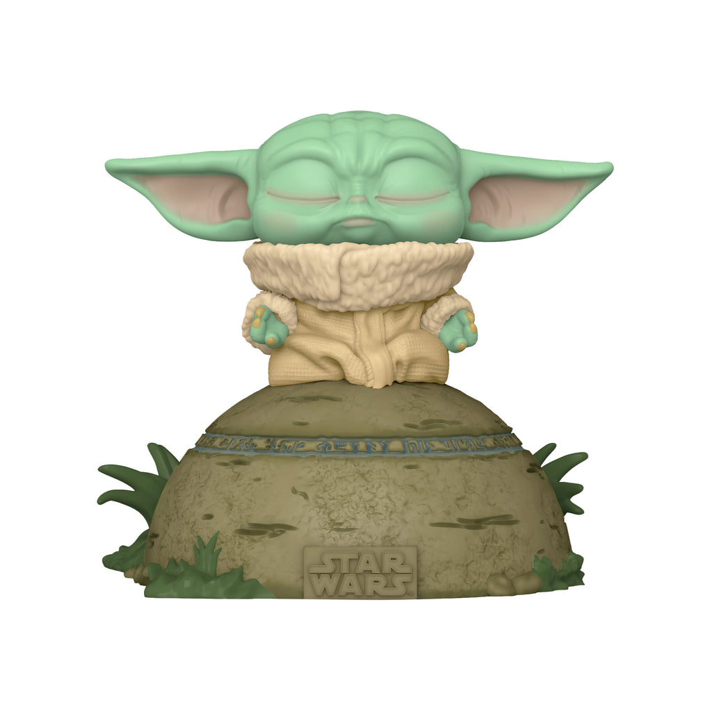 Zdjęcie produktu Grogu używający Mocy Funko Pop figurka z efektami świetlnymi i dźwiękowymi - Star Wars The Mandalorian