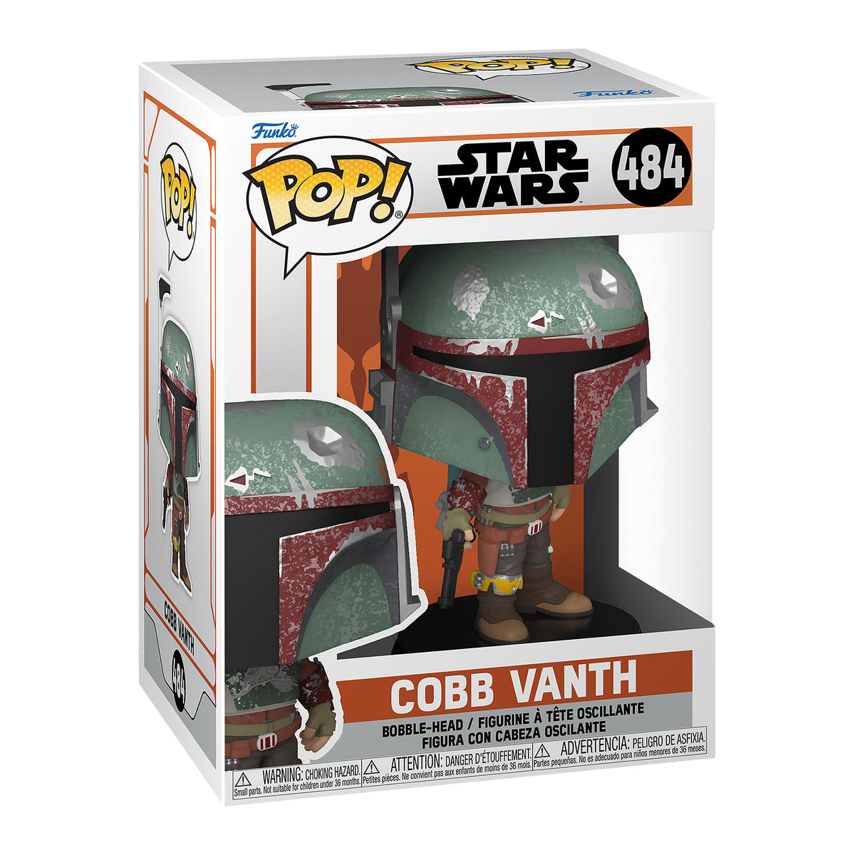Zdjęcie produktu Figurka Cobb Vanth Funko Pop z kiwającą głową - Star Wars The Mandalorian