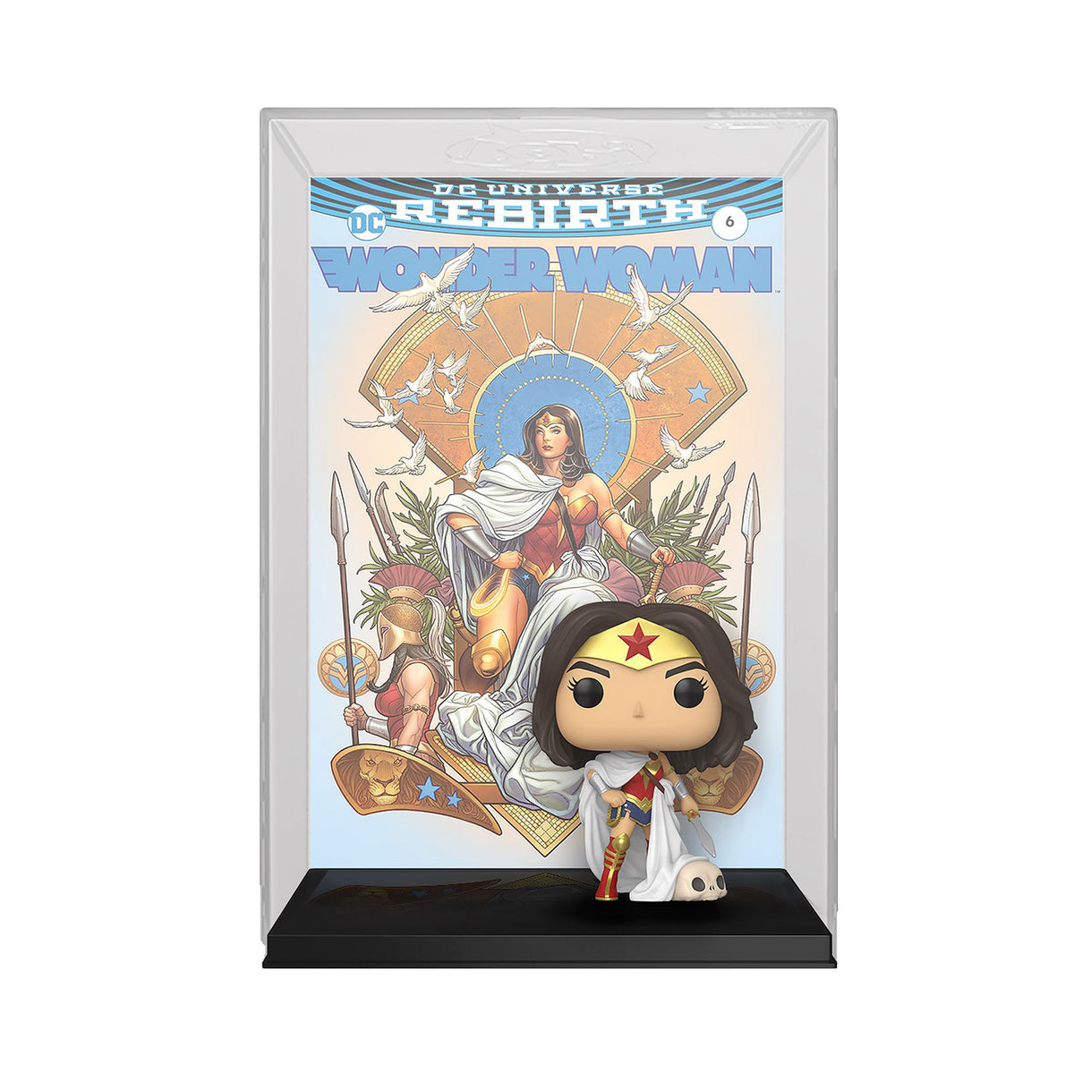 Zdjęcie produktu Wonder Woman - Rebirth On Throne Funko Pop Figurka