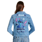 Product image Lilo & Stitch - Flowers Denim Jacket Women blue