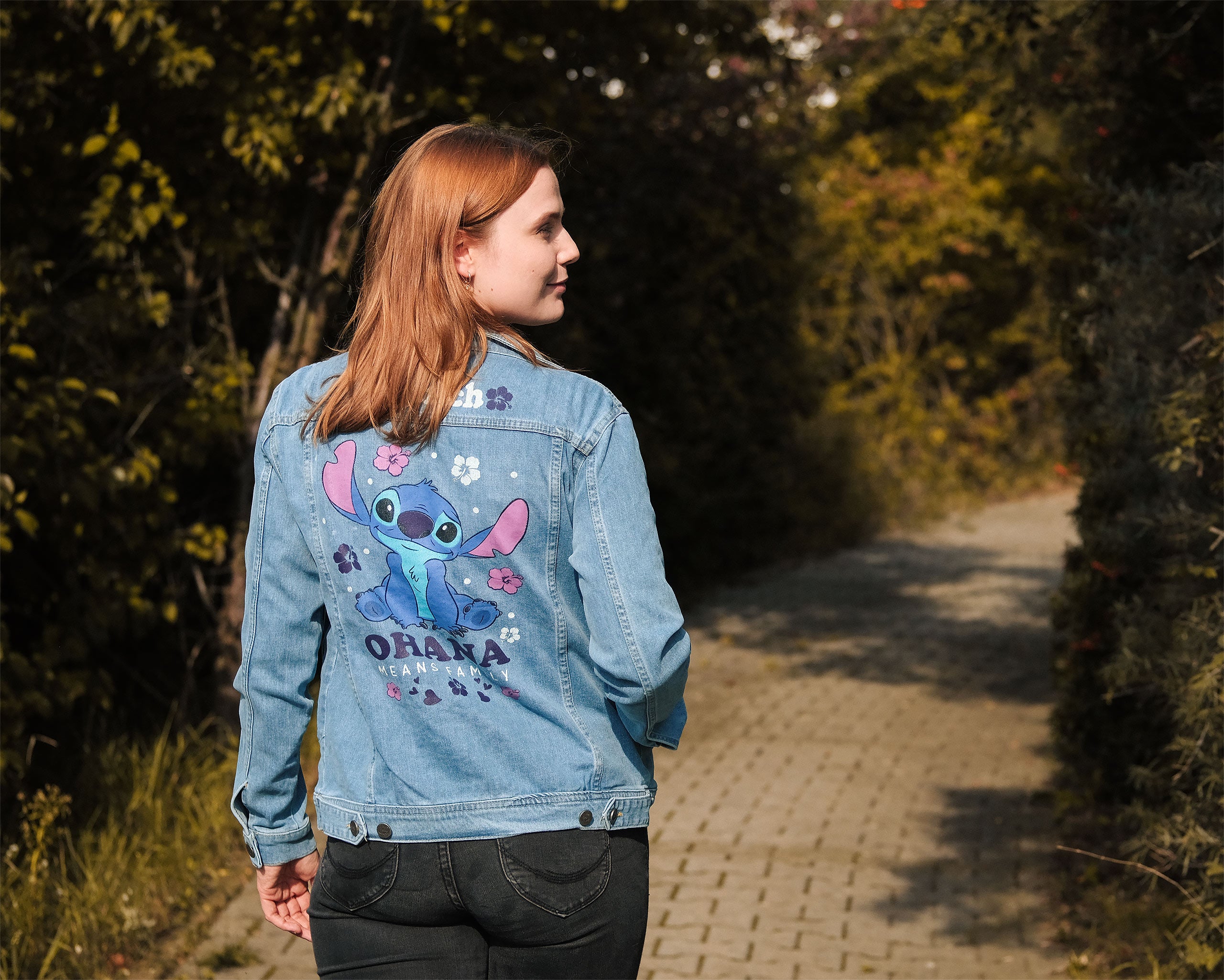 Product image Lilo & Stitch - Flowers Denim Jacket Women blue