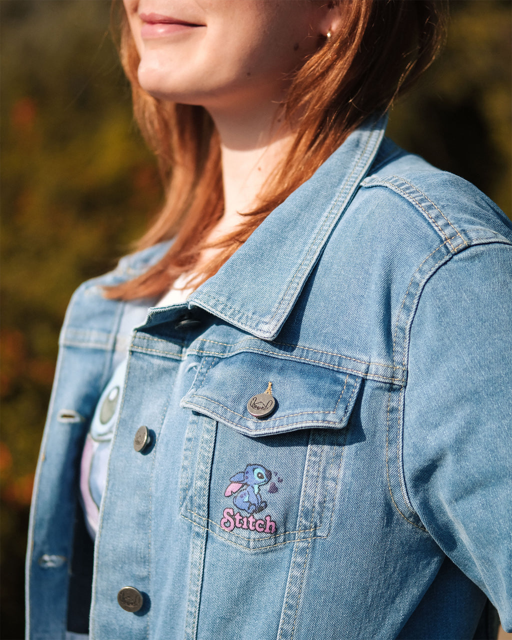 Product image Lilo & Stitch - Flowers Denim Jacket Women blue