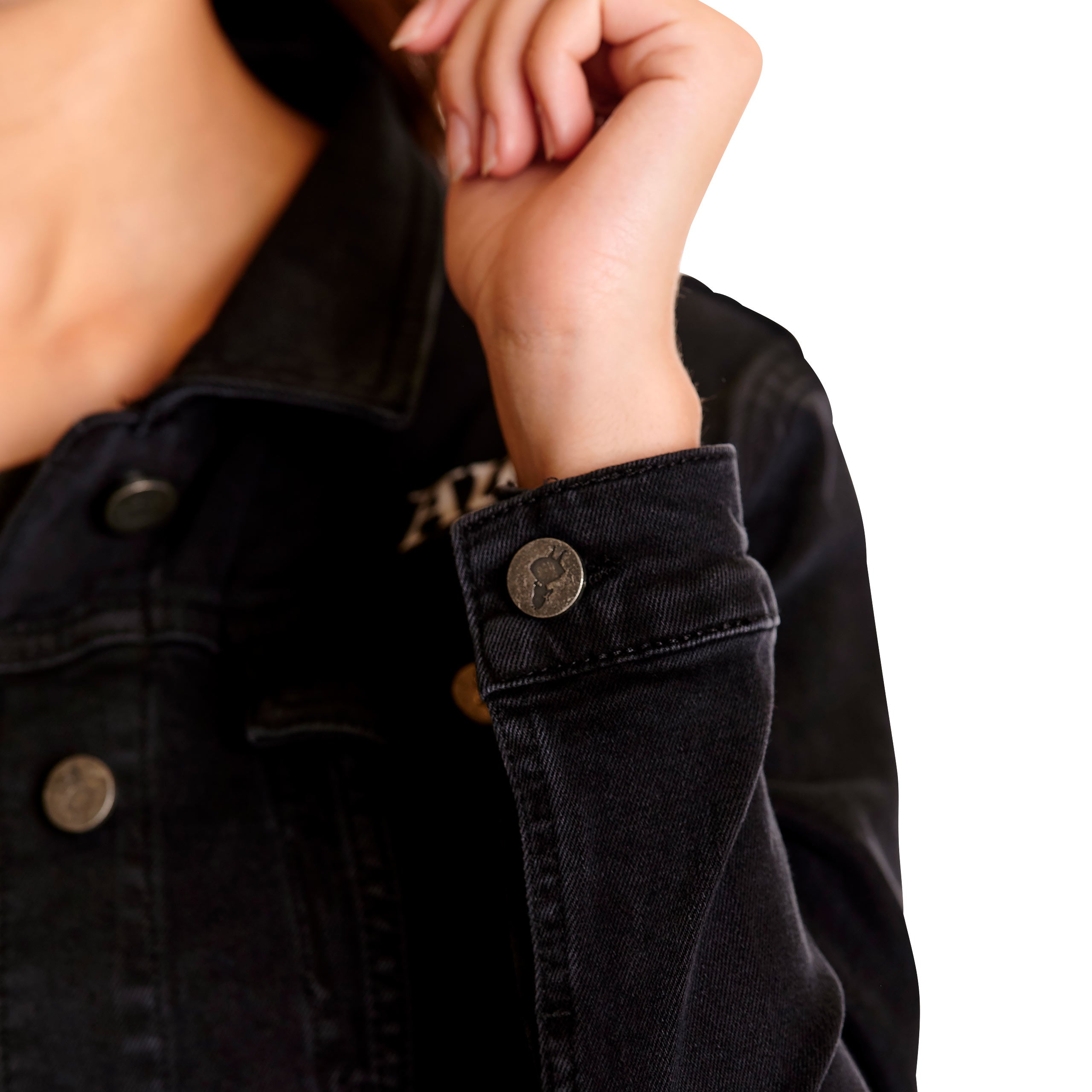 Product image Alice in Wonderland - Women's Black Denim Jacket