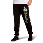 Zdjęcie produktu Rick and Morty - Logo spodnie dresowe Glow in the Dark czarne