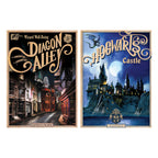 Zdjęcie produktu Harry Potter - Zestaw 2 plakatów: Zamek Hogwart i Ulica Pokątna