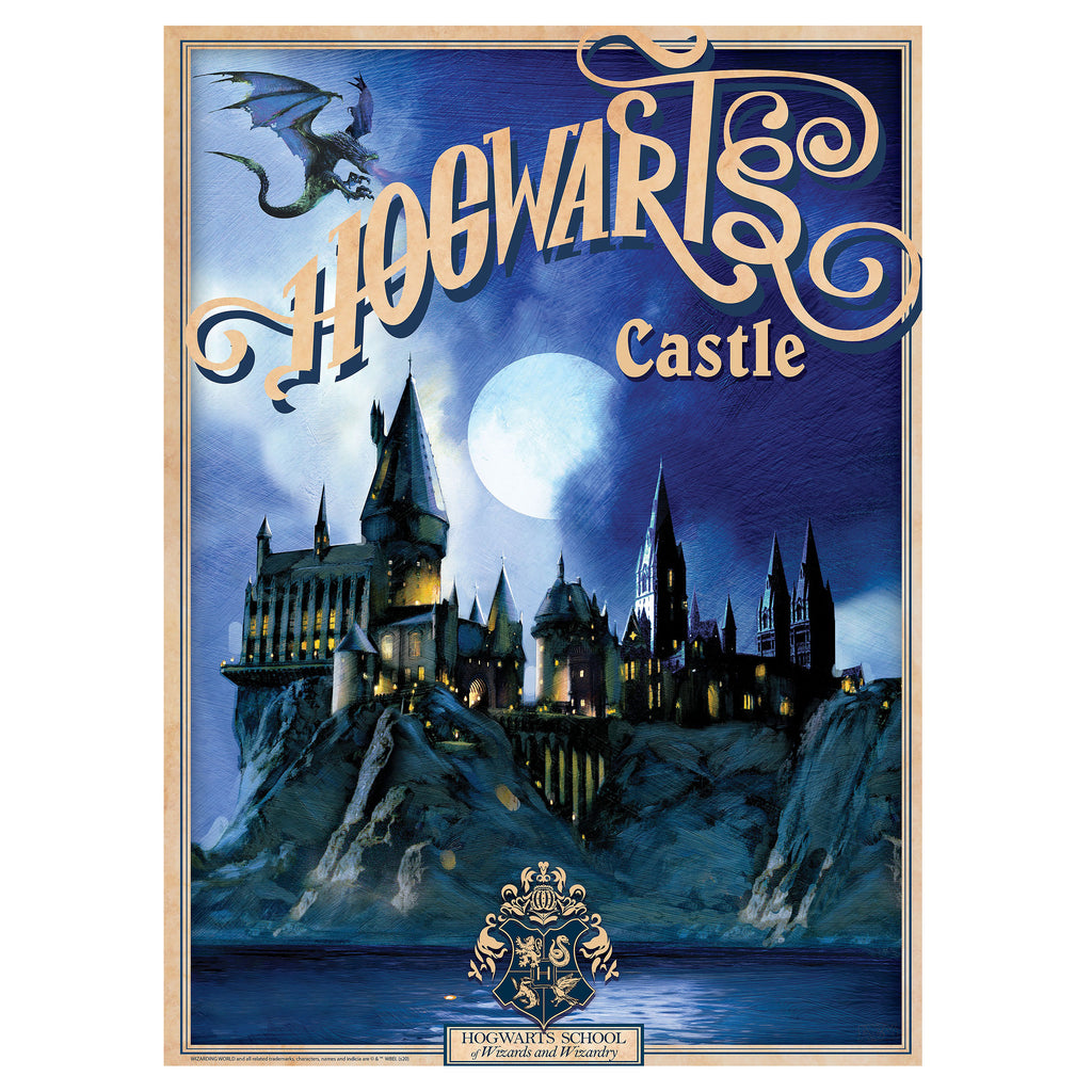 Zdjęcie produktu Harry Potter - Zestaw 2 plakatów: Zamek Hogwart i Ulica Pokątna