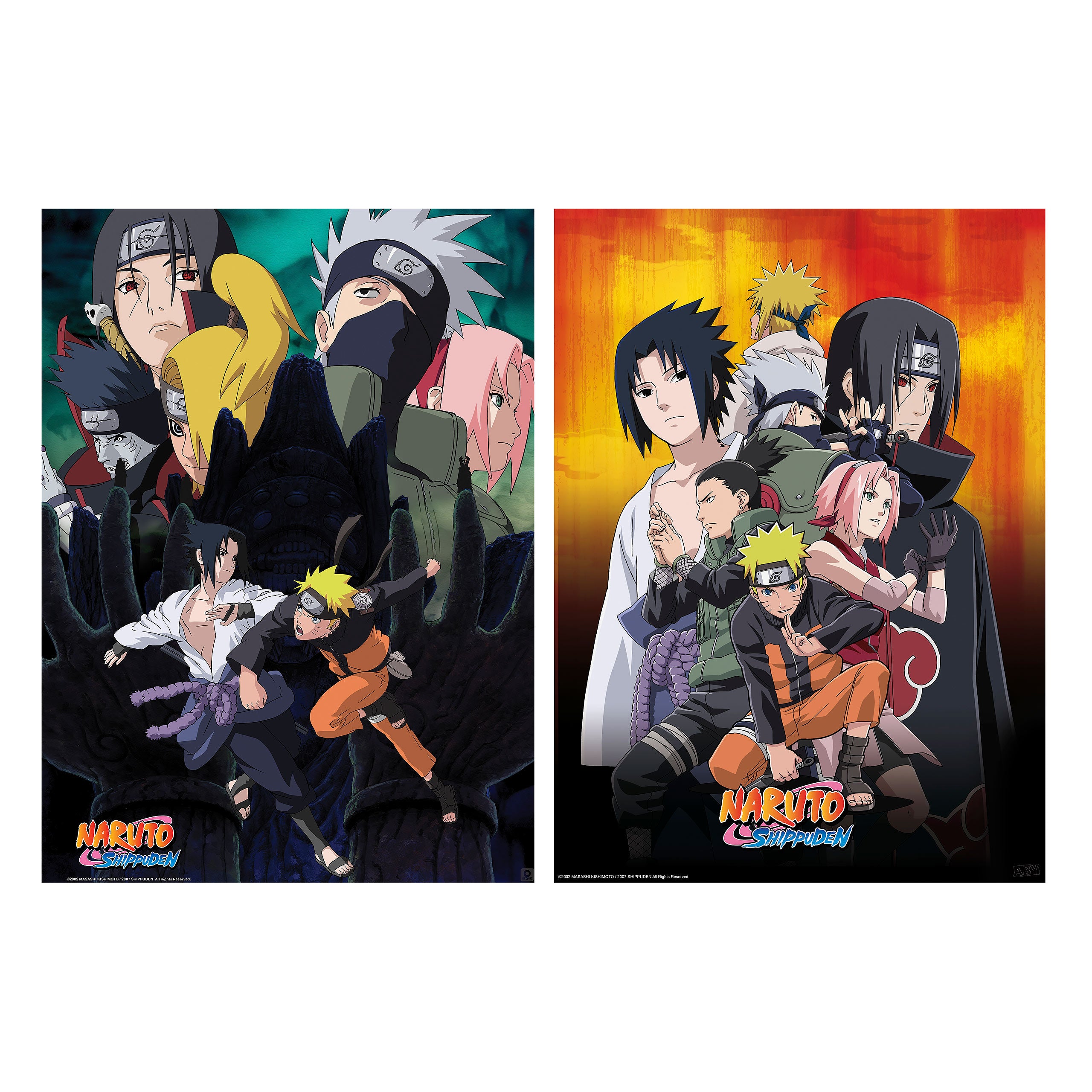 Product image Naruto Shippuden - Ninjas Poster 2-piece Set