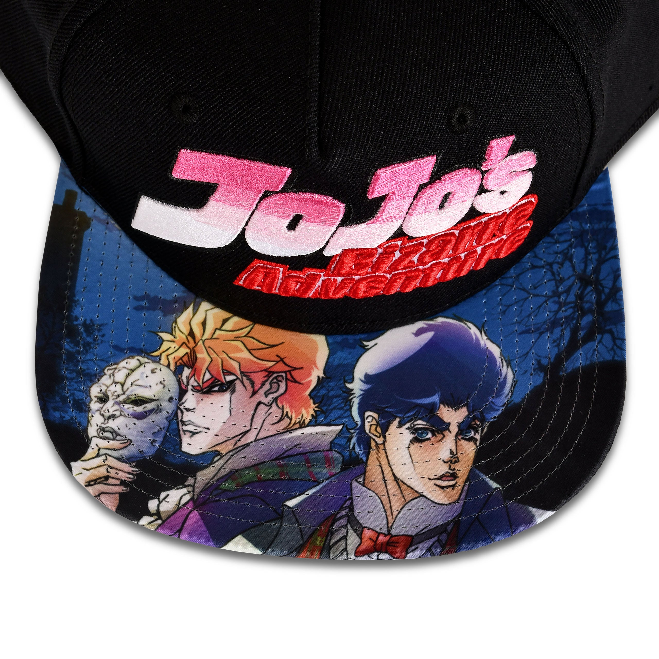 Zdjęcie produktu JoJo's Bizarre Adventure - Logo Snapback Cap czarny
