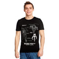 Product image Star Wars - Boba Fett Slave I Sketch T-Shirt Black