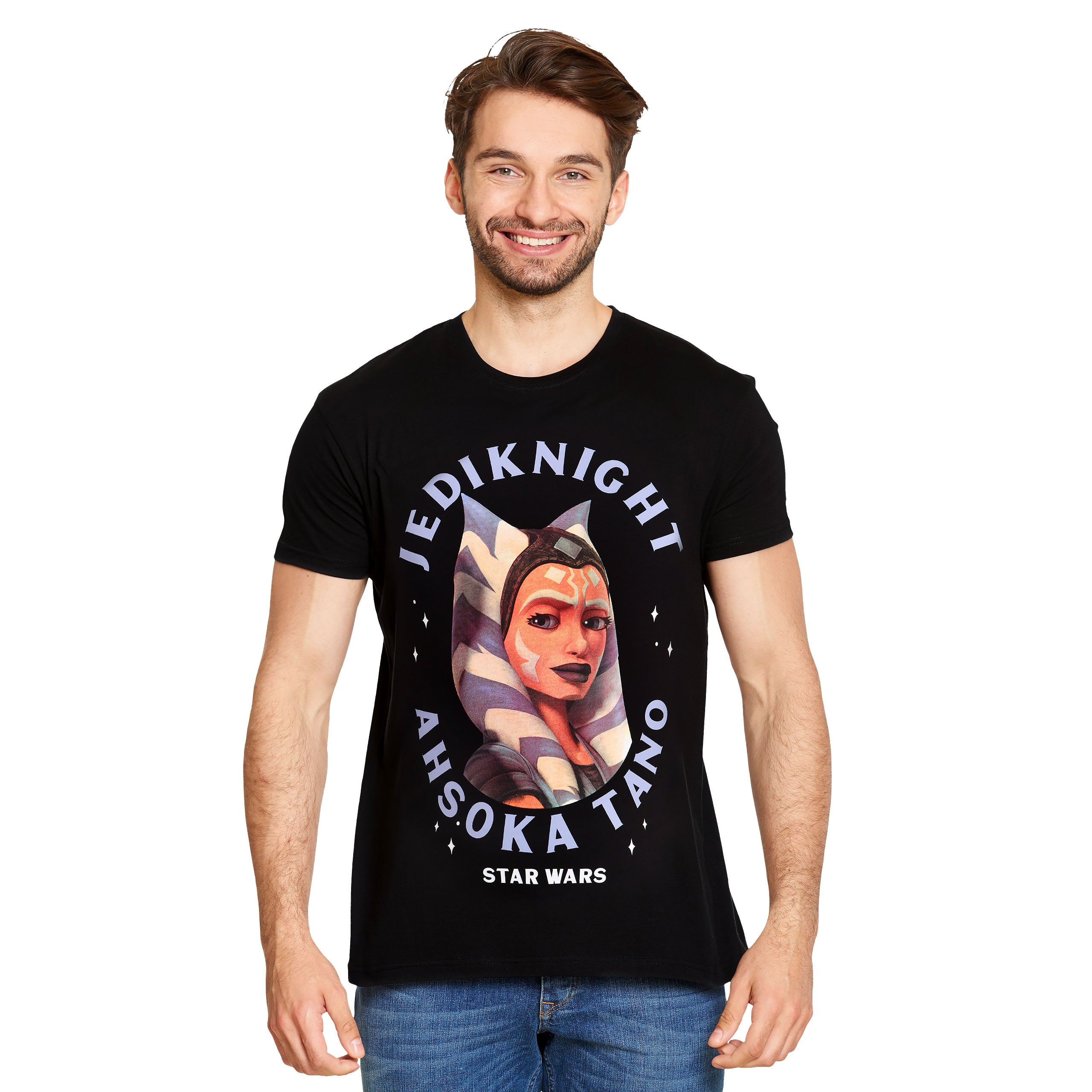 Zdjęcie produktu Star Wars - Ahsoka Tano Twarz T-Shirt czarny