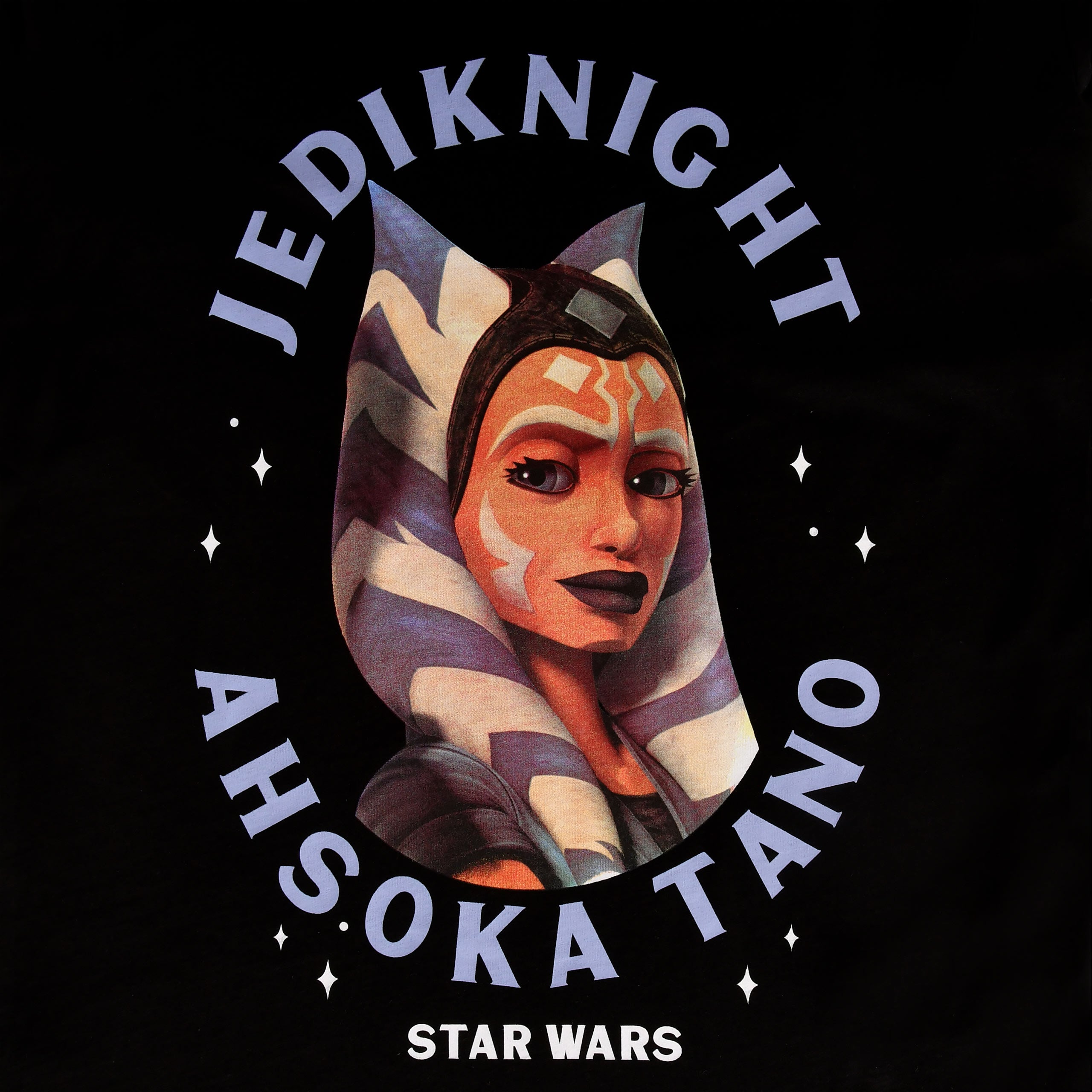 Zdjęcie produktu Star Wars - Ahsoka Tano Twarz T-Shirt czarny