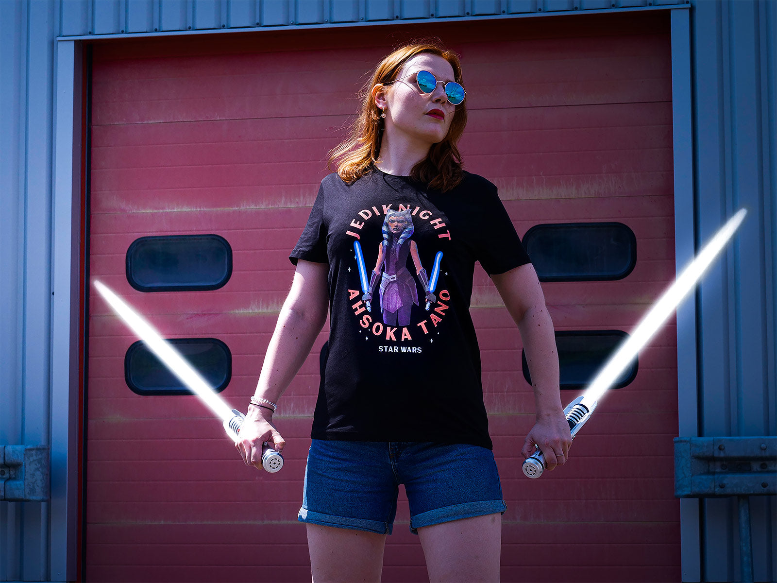 Zdjęcie produktu Star Wars - Ahsoka Tano T-Shirt czarne