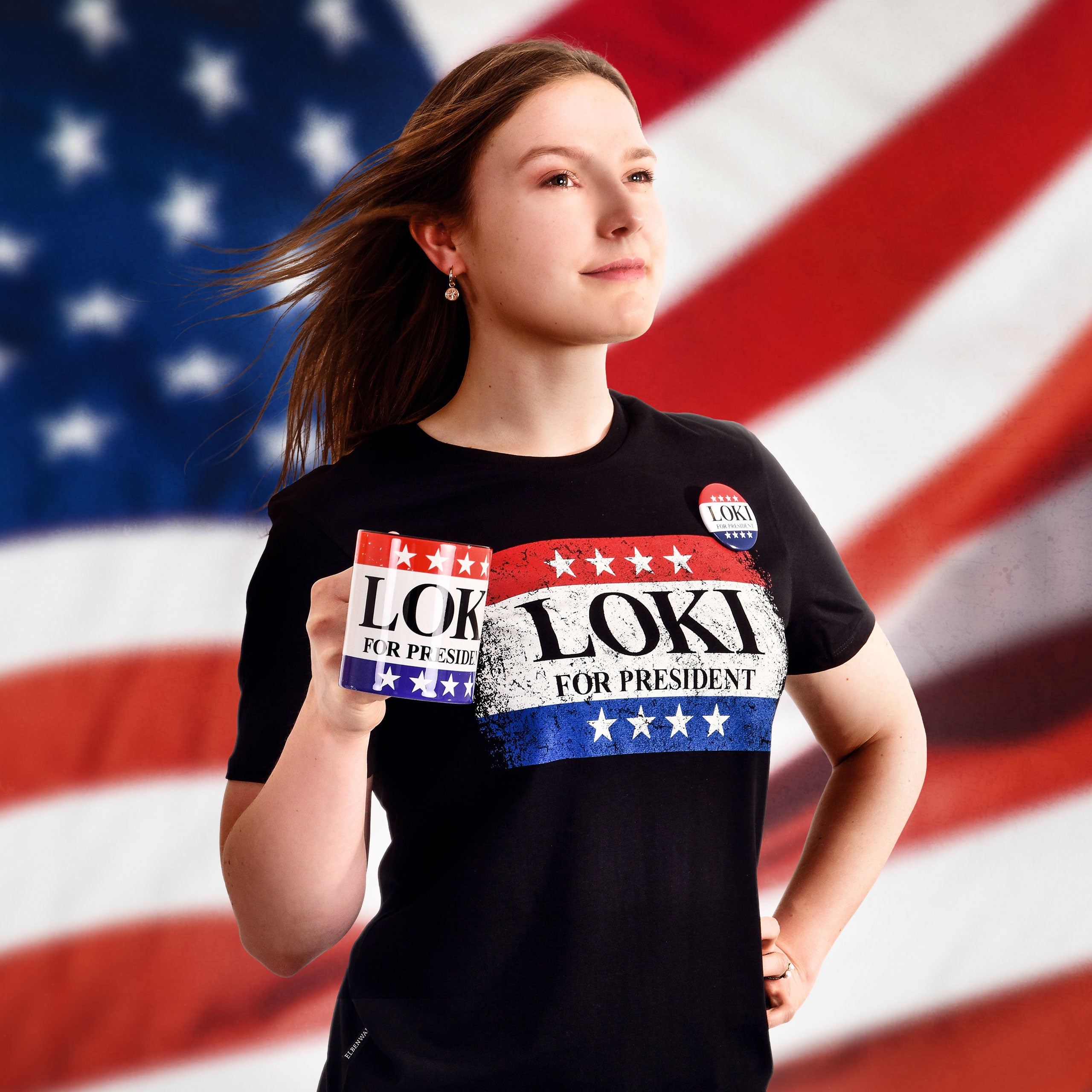Zdjęcie produktu Kubek For President dla fanów Lokiego