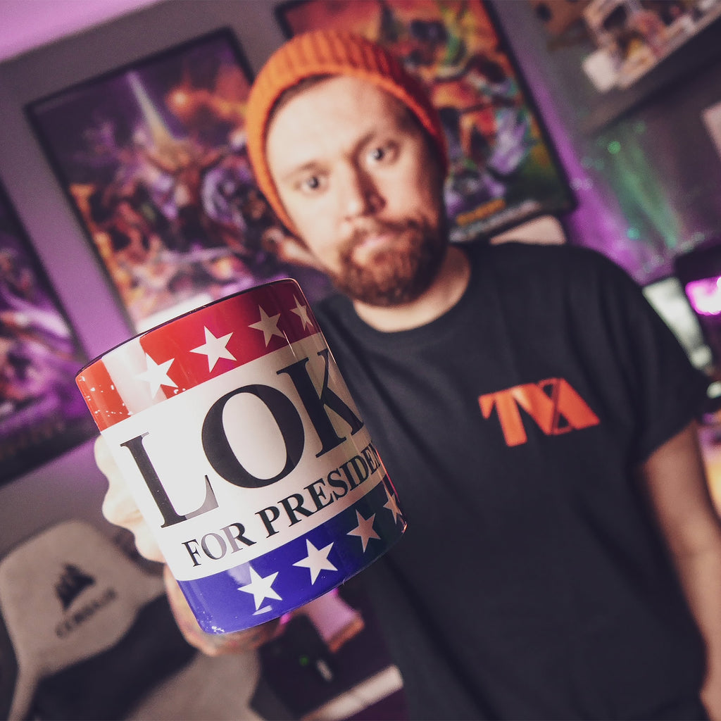 Zdjęcie produktu Kubek For President dla fanów Lokiego