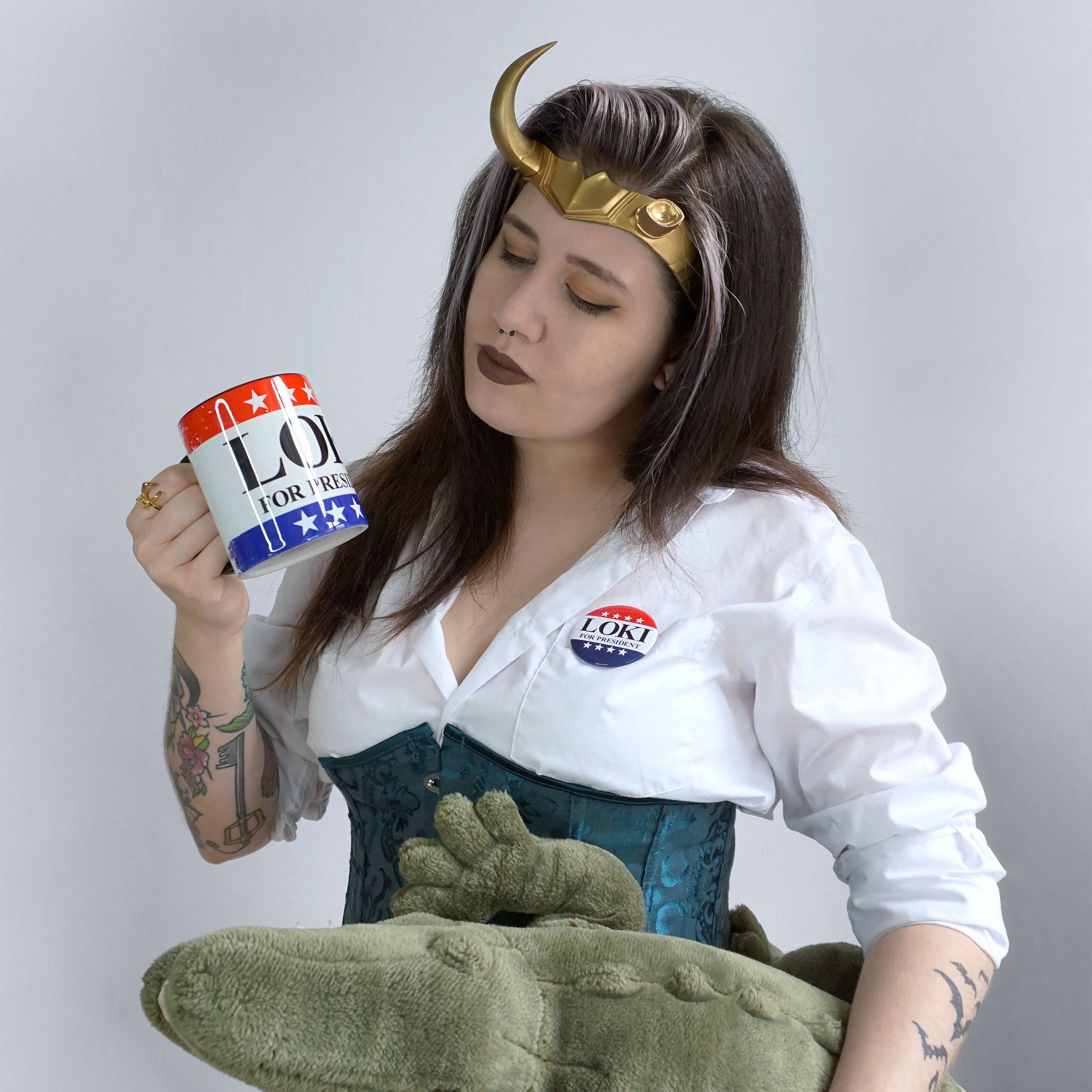 Zdjęcie produktu Kubek For President dla fanów Lokiego