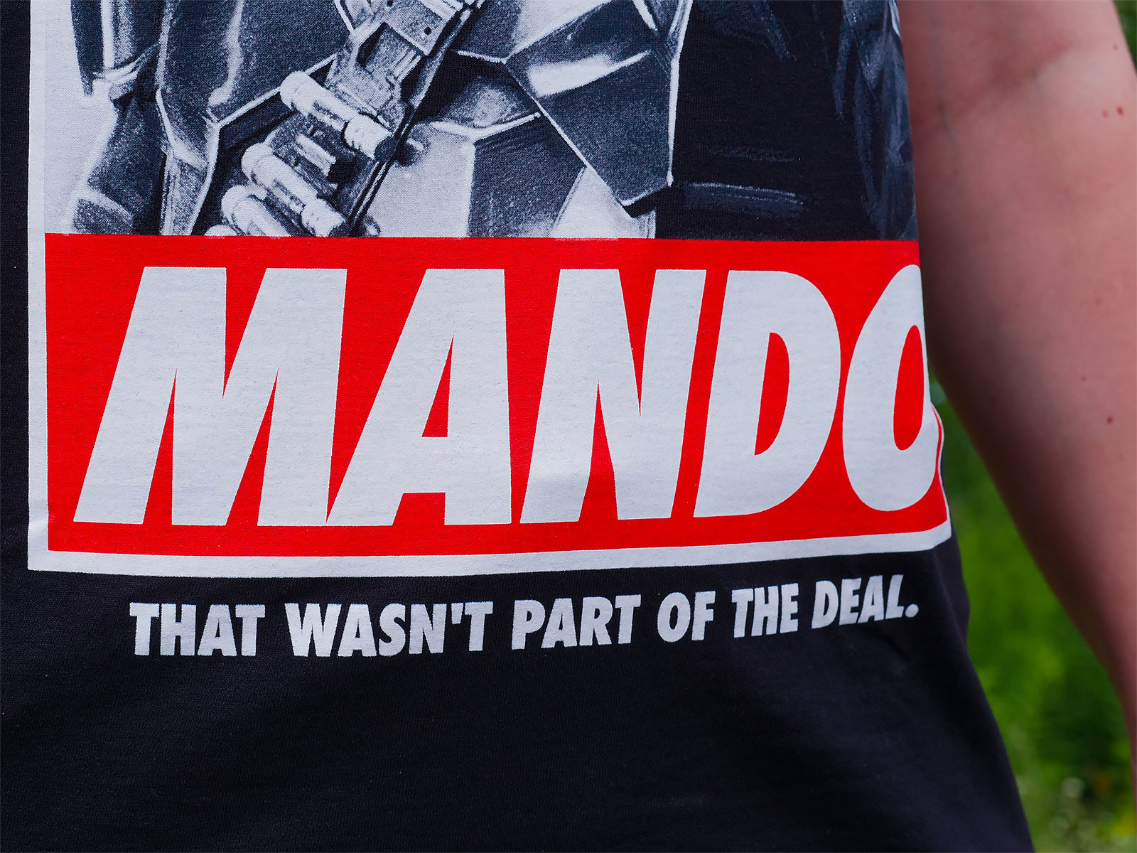 Product image Mando T-Shirt black - Star Wars The Mandalorian