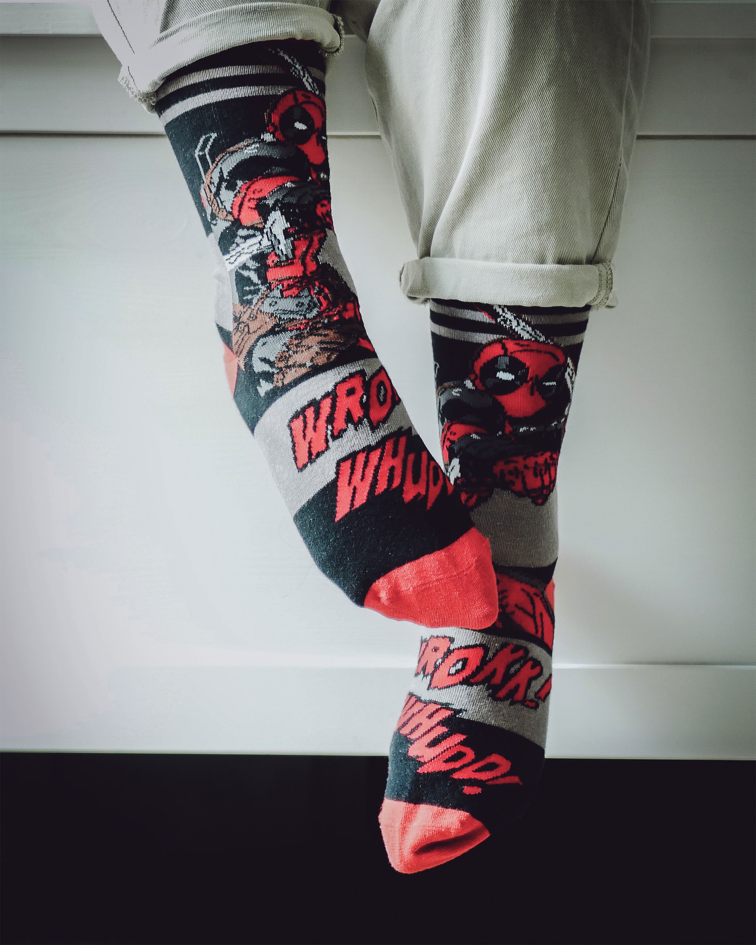 Zdjęcie produktu Skarpetki Deadpool Zestaw 3 szt.