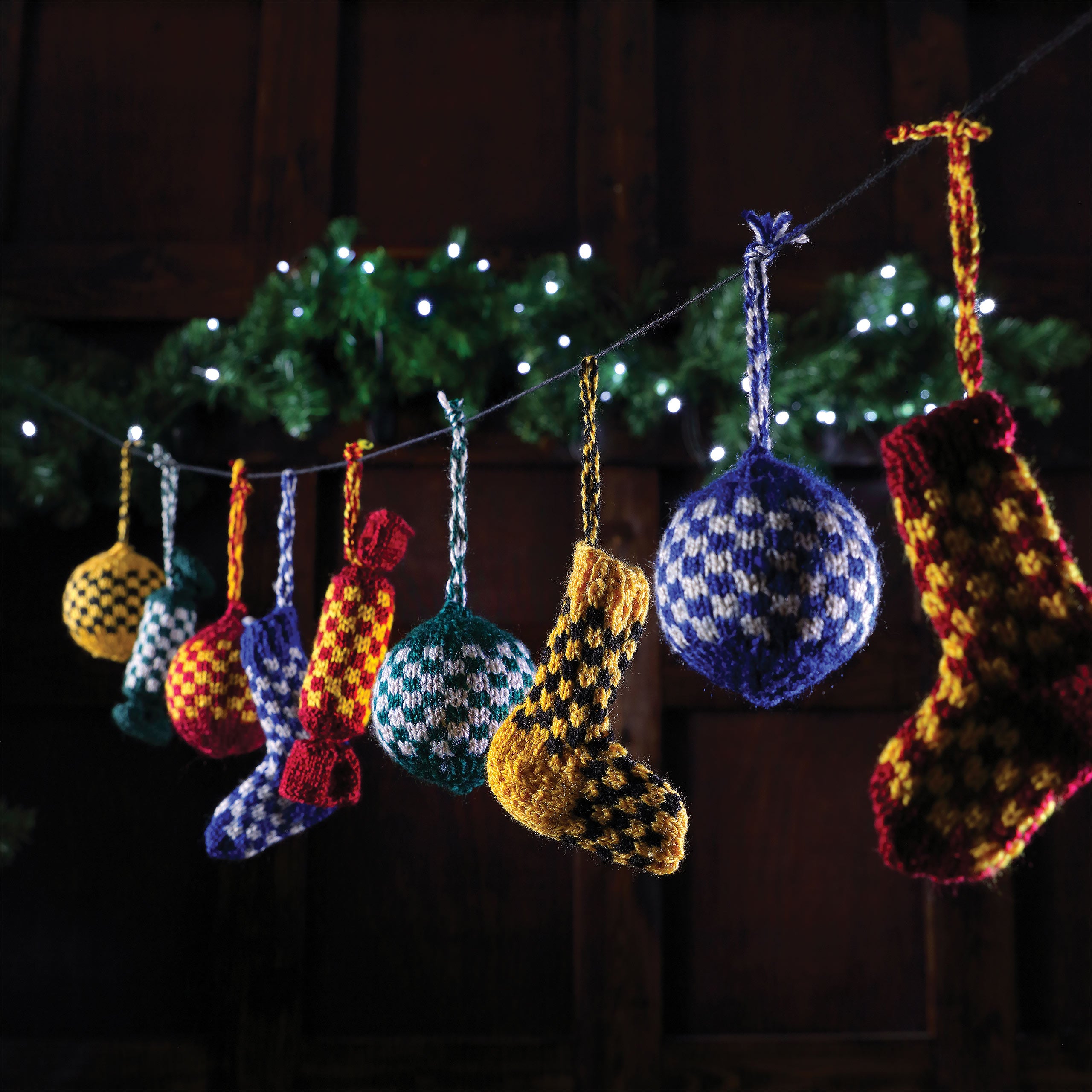 Product image Harry Potter - Christmas Decoration Knitting Set 24-piece
