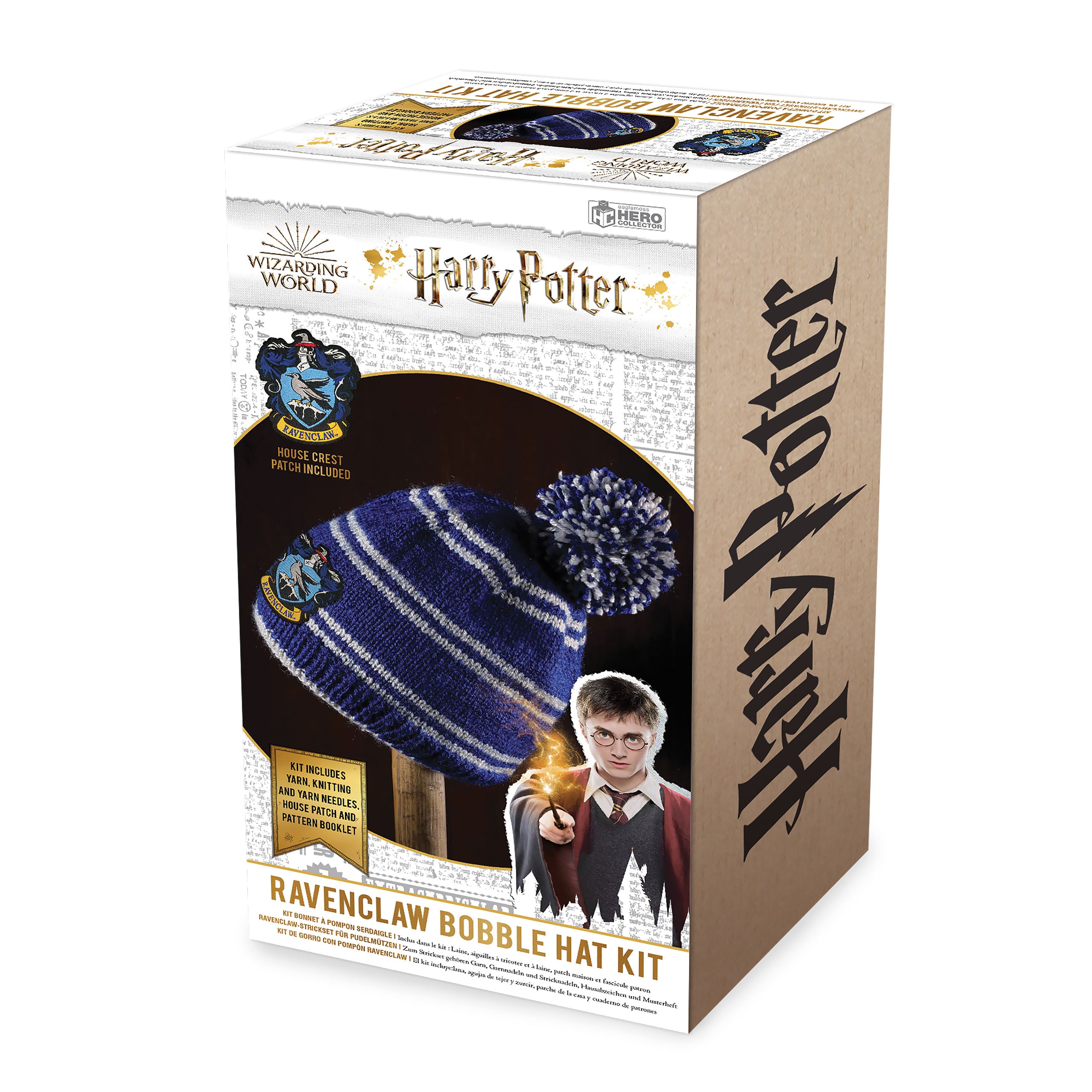 Zdjęcie produktu Ravenclaw Zestaw do robienia na drutach z pomponem - Harry Potter