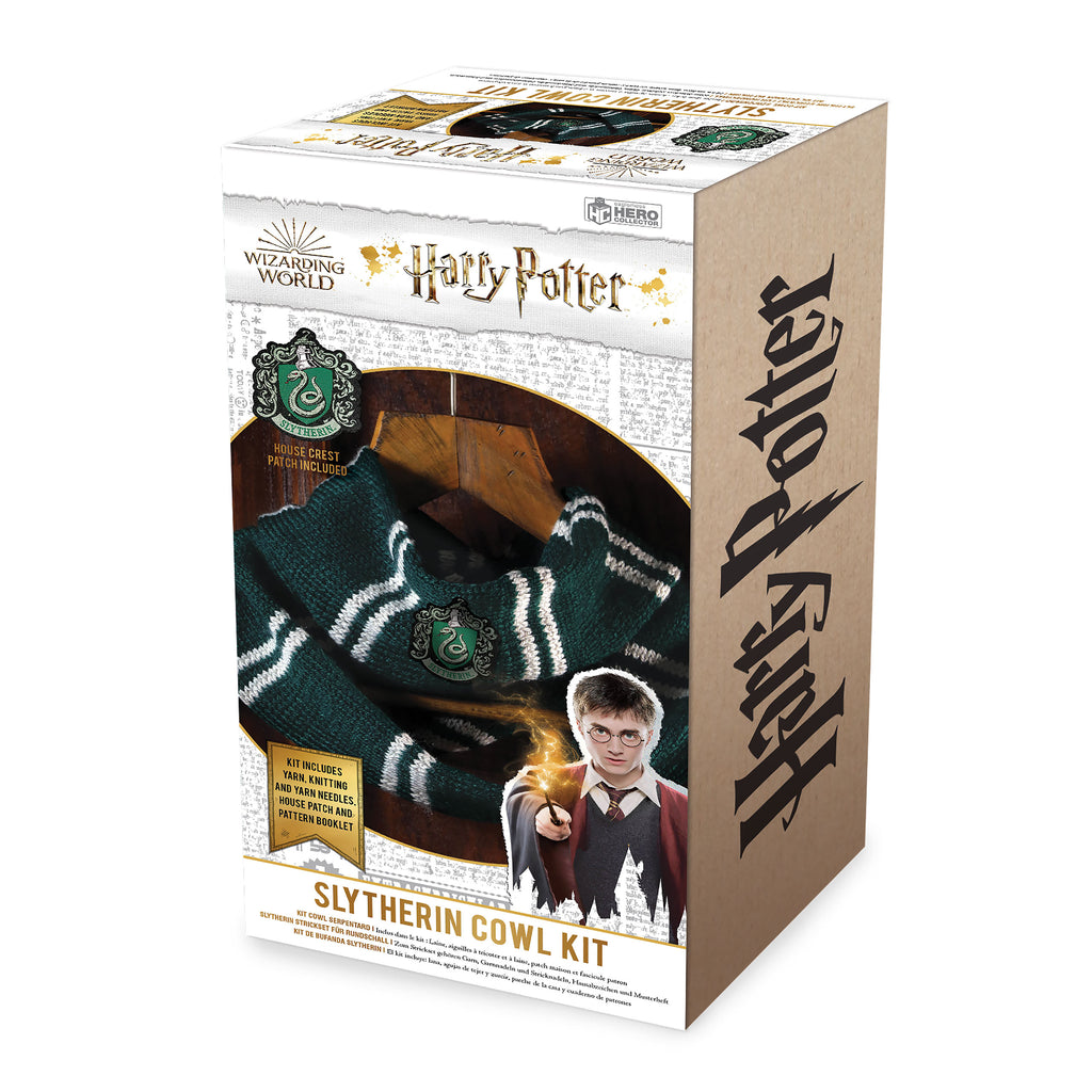Zdjęcie produktu Slytherin Loop Szalik Zestaw do Dziania - Harry Potter