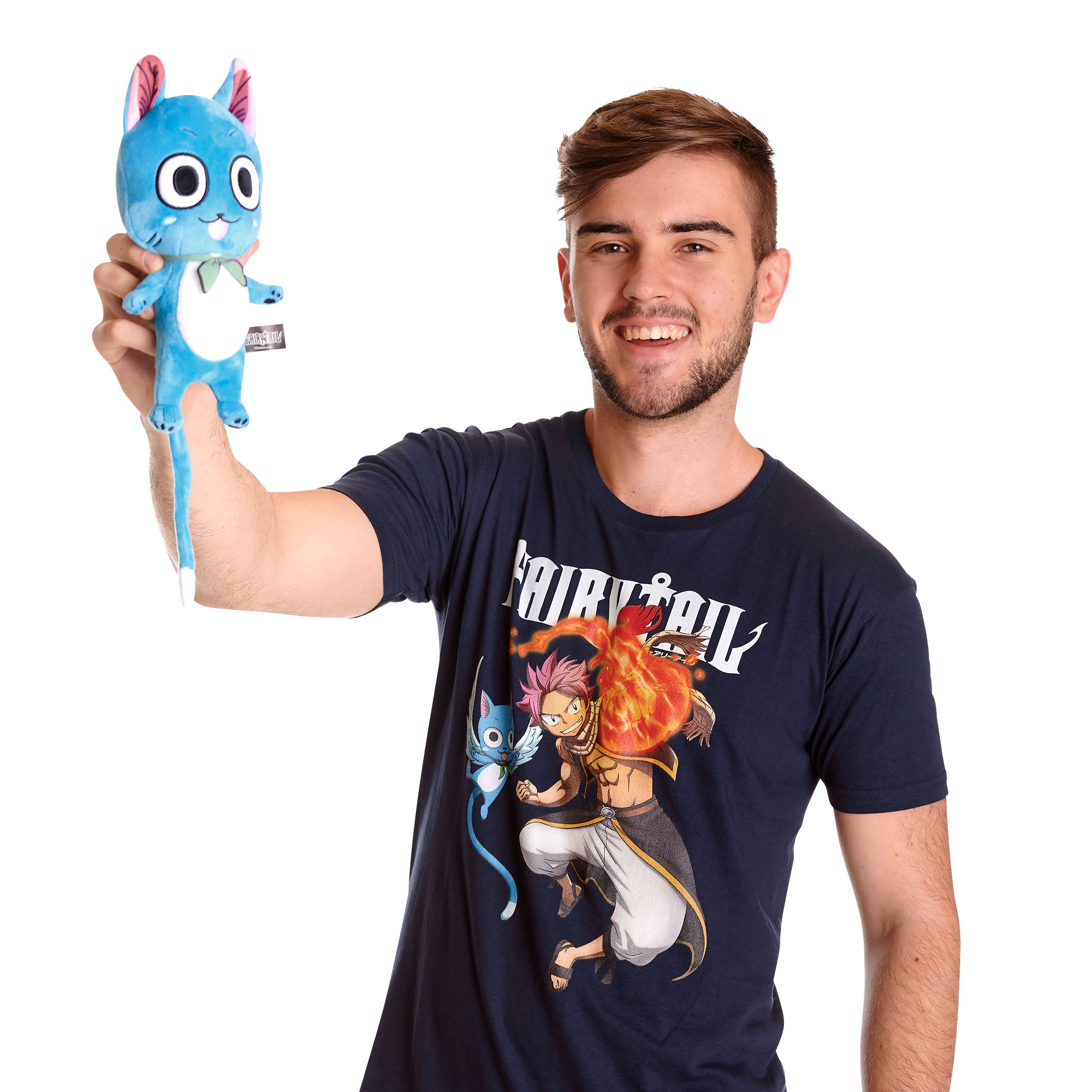 Product image Fairy Tail - Natsu and Happy T-Shirt blue
