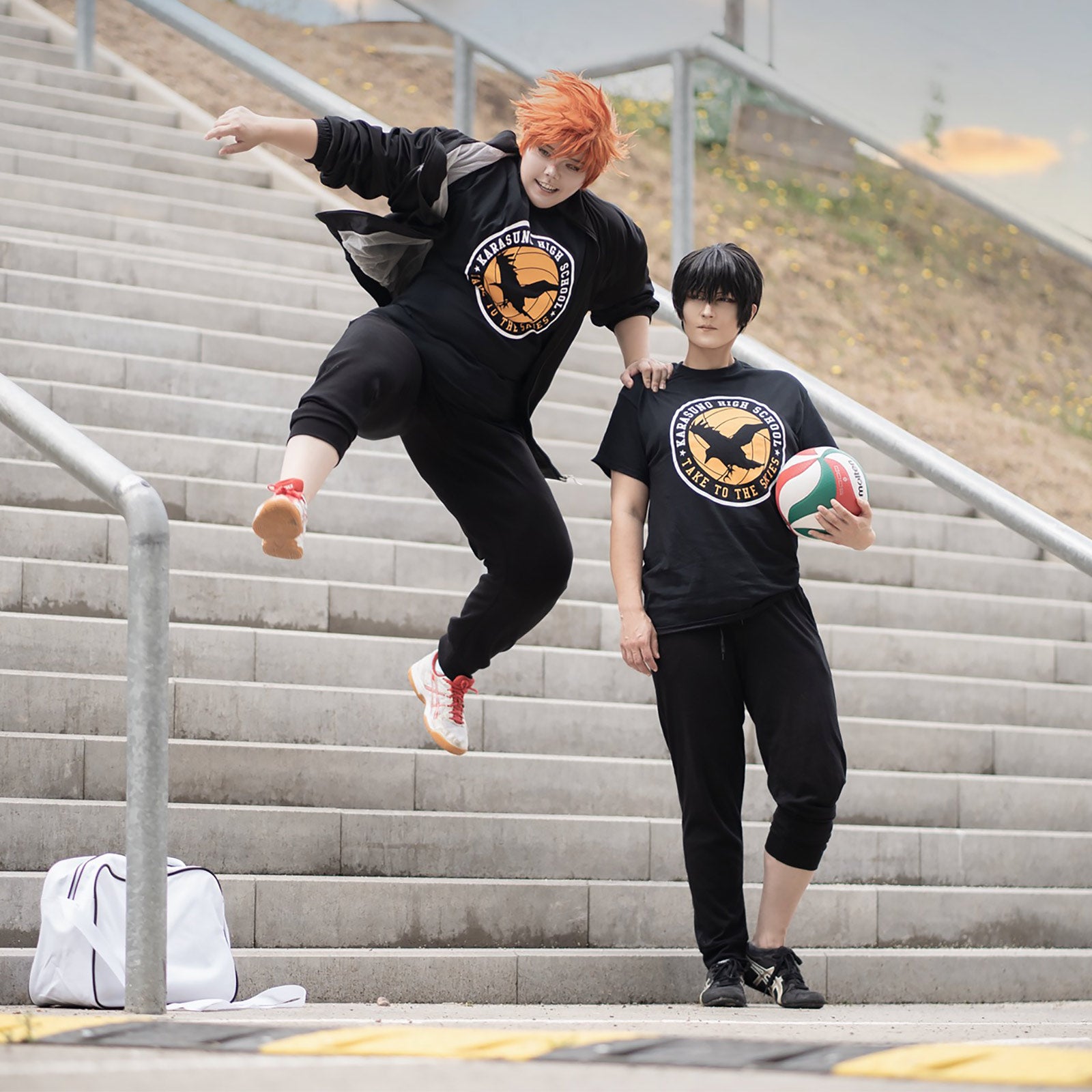 Product image Haikyu!! - Karasuno High School T-Shirt black