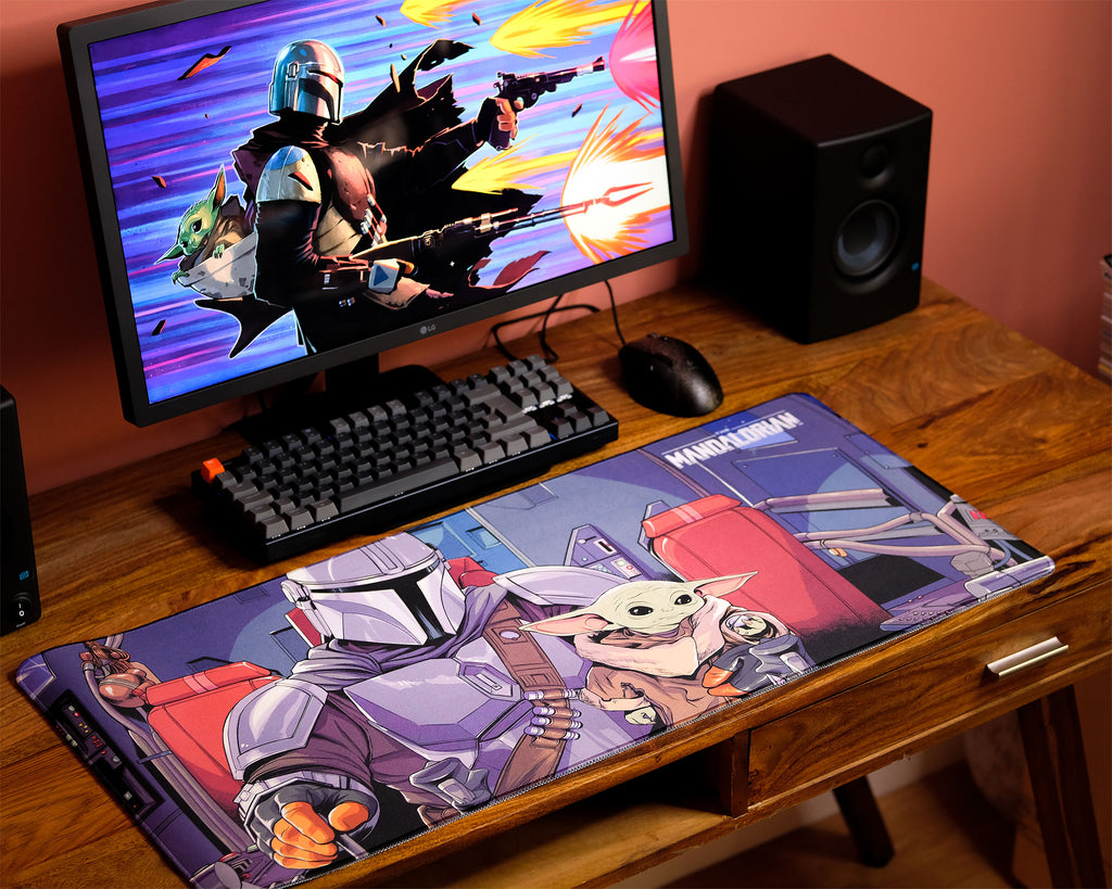 Zdjęcie produktu The Mandalorian & Grogu Podkładka pod mysz - Star Wars