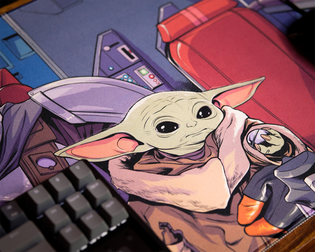 Zdjęcie produktu The Mandalorian & Grogu Podkładka pod mysz - Star Wars