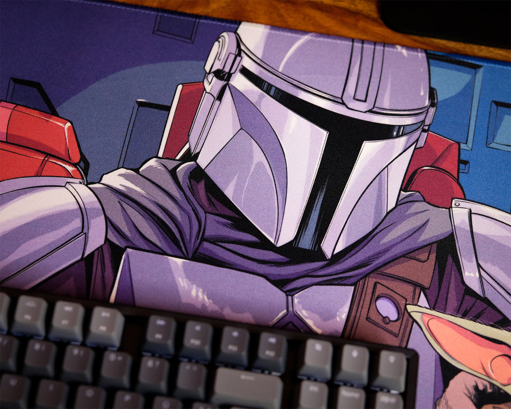 Zdjęcie produktu The Mandalorian & Grogu Podkładka pod mysz - Star Wars