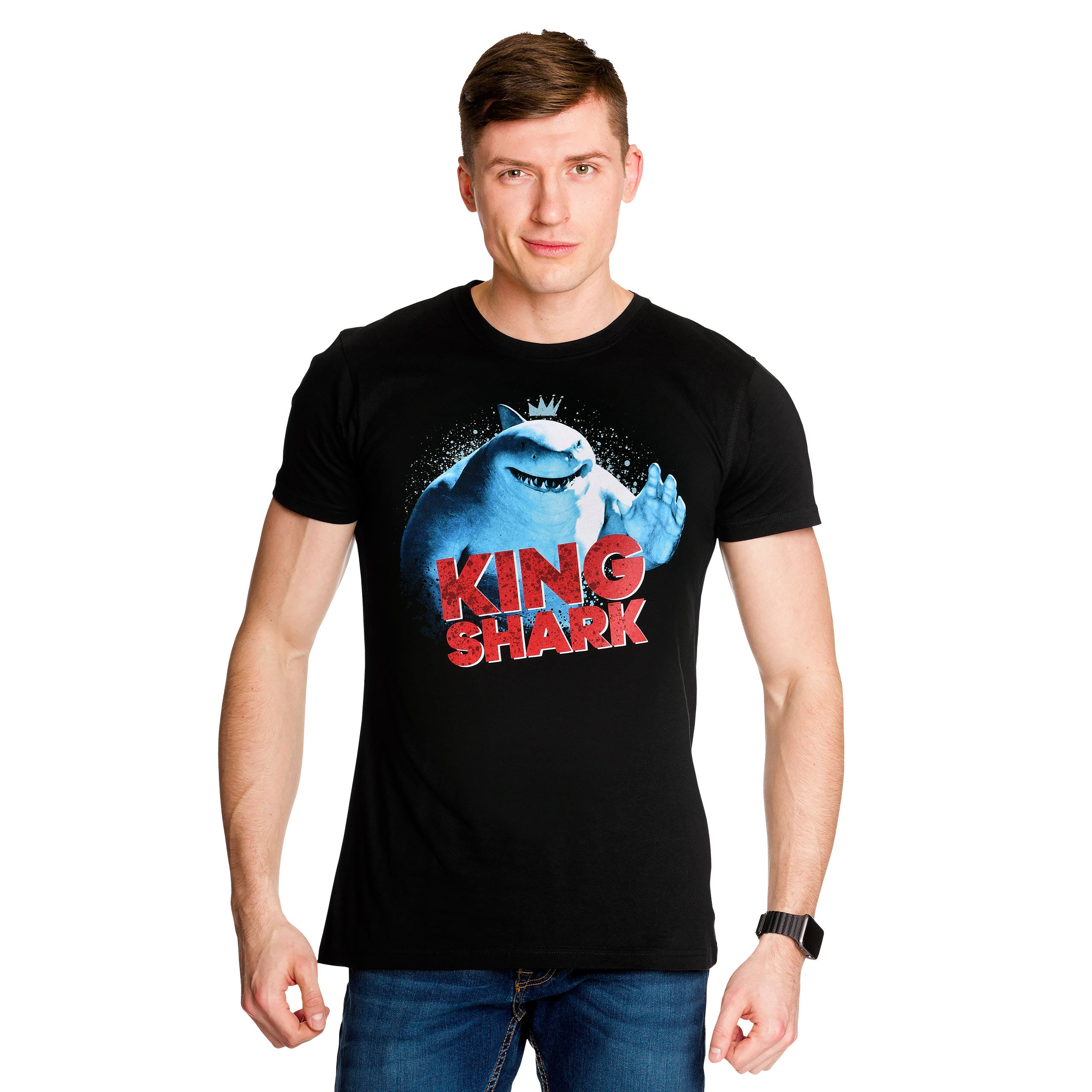 Zdjęcie produktu The Suicide Squad - King Shark T-Shirt czarne