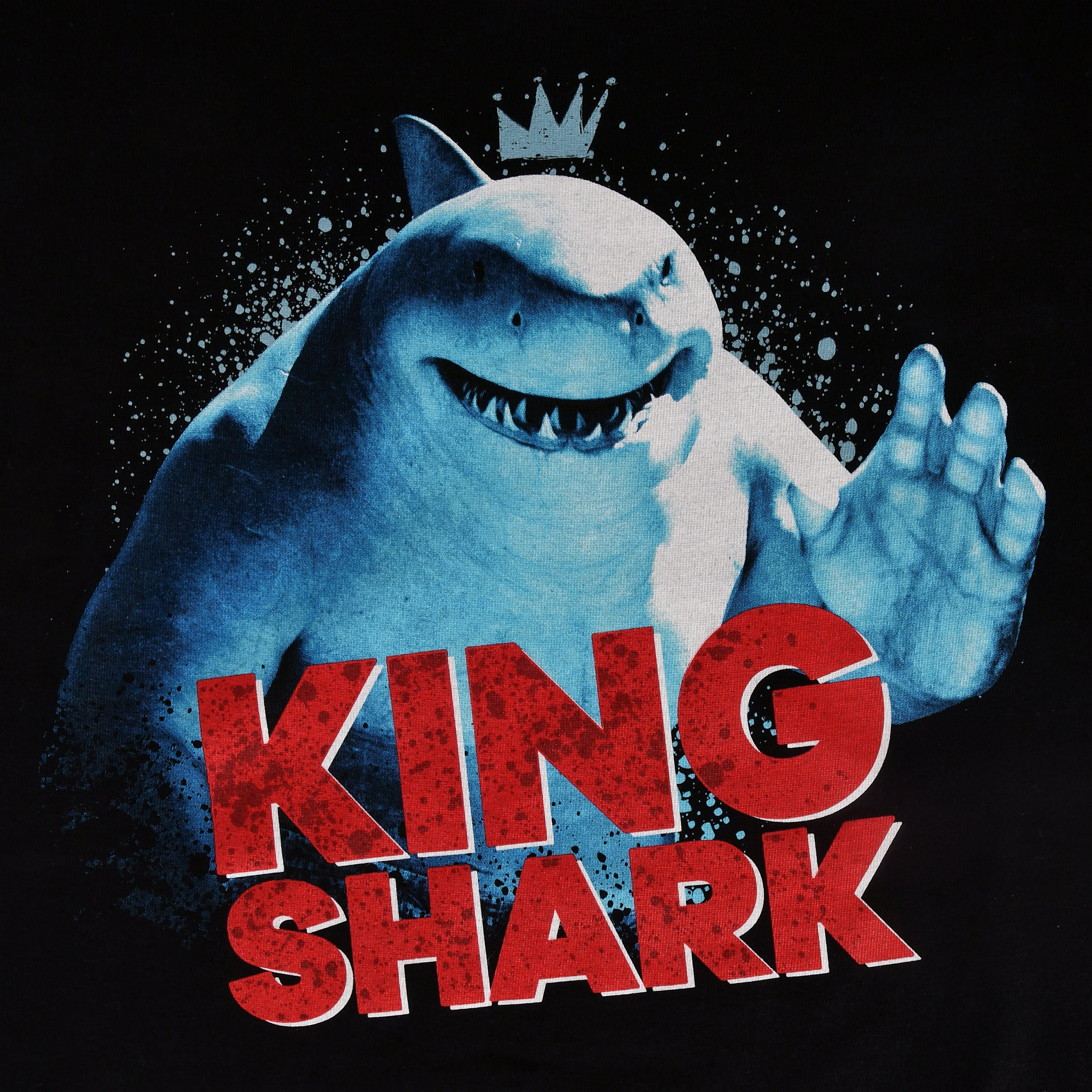 Zdjęcie produktu The Suicide Squad - King Shark T-Shirt czarne