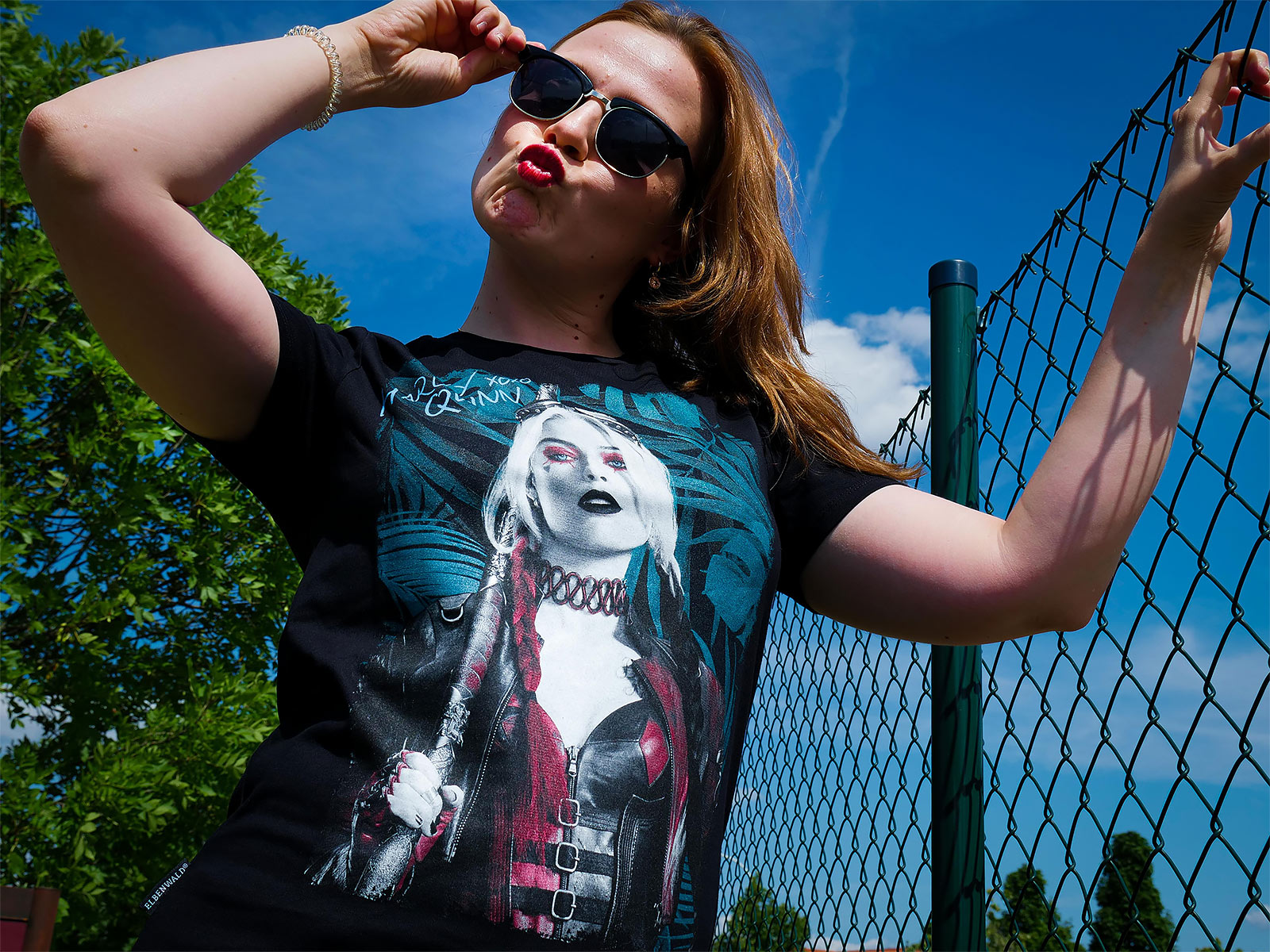 Zdjęcie produktu Czarna koszulka Harley Quinn - The Suicide Squad